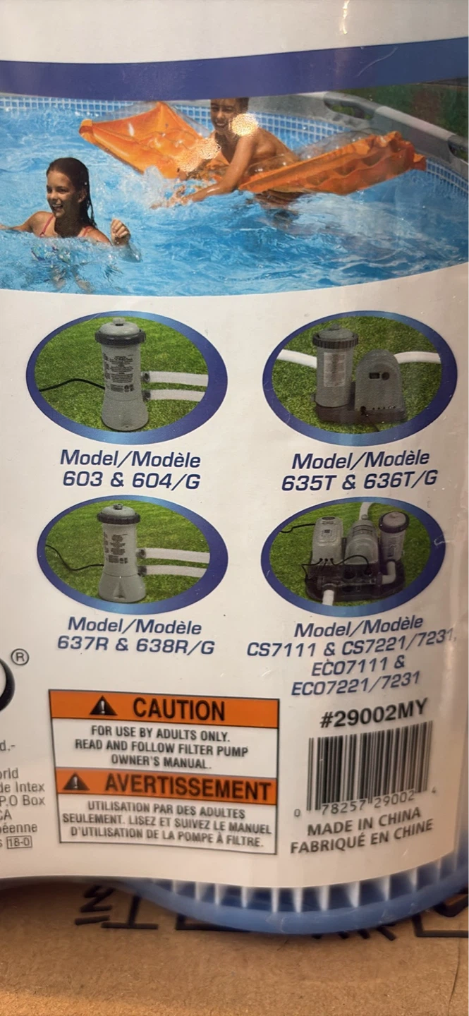 NEW Intex A or C Pool Filters - photo 2