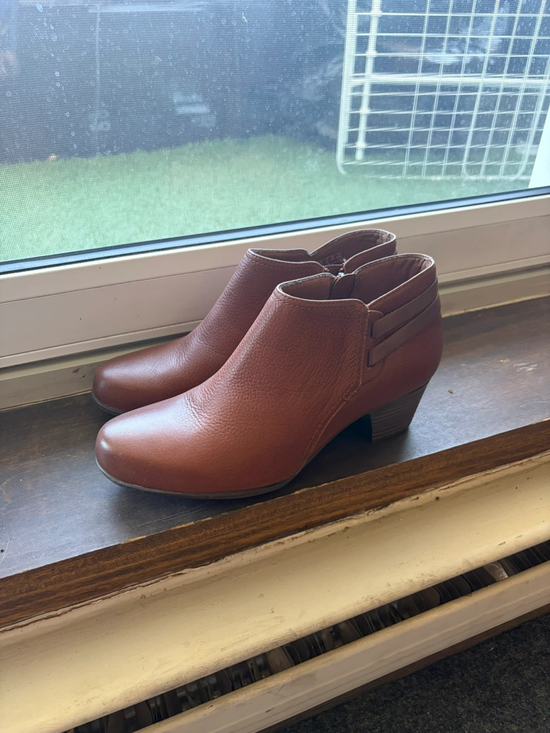 Clarks Women's Leather Ankle Boots