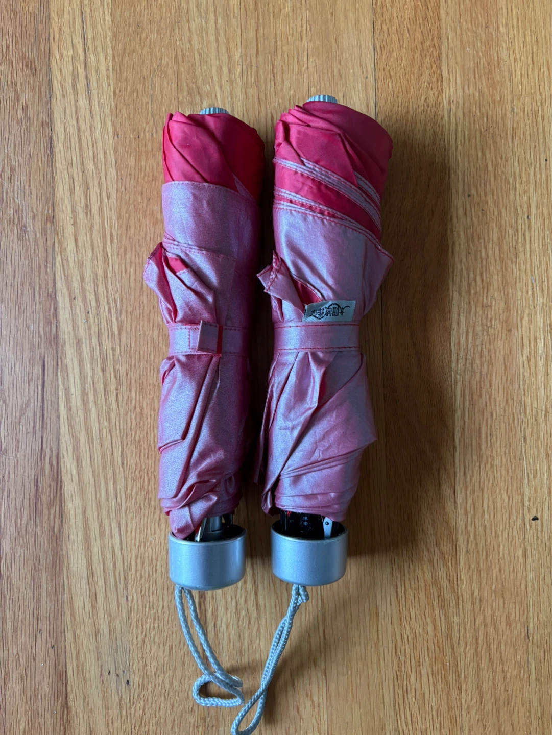 Red Compact Travel Umbrellas