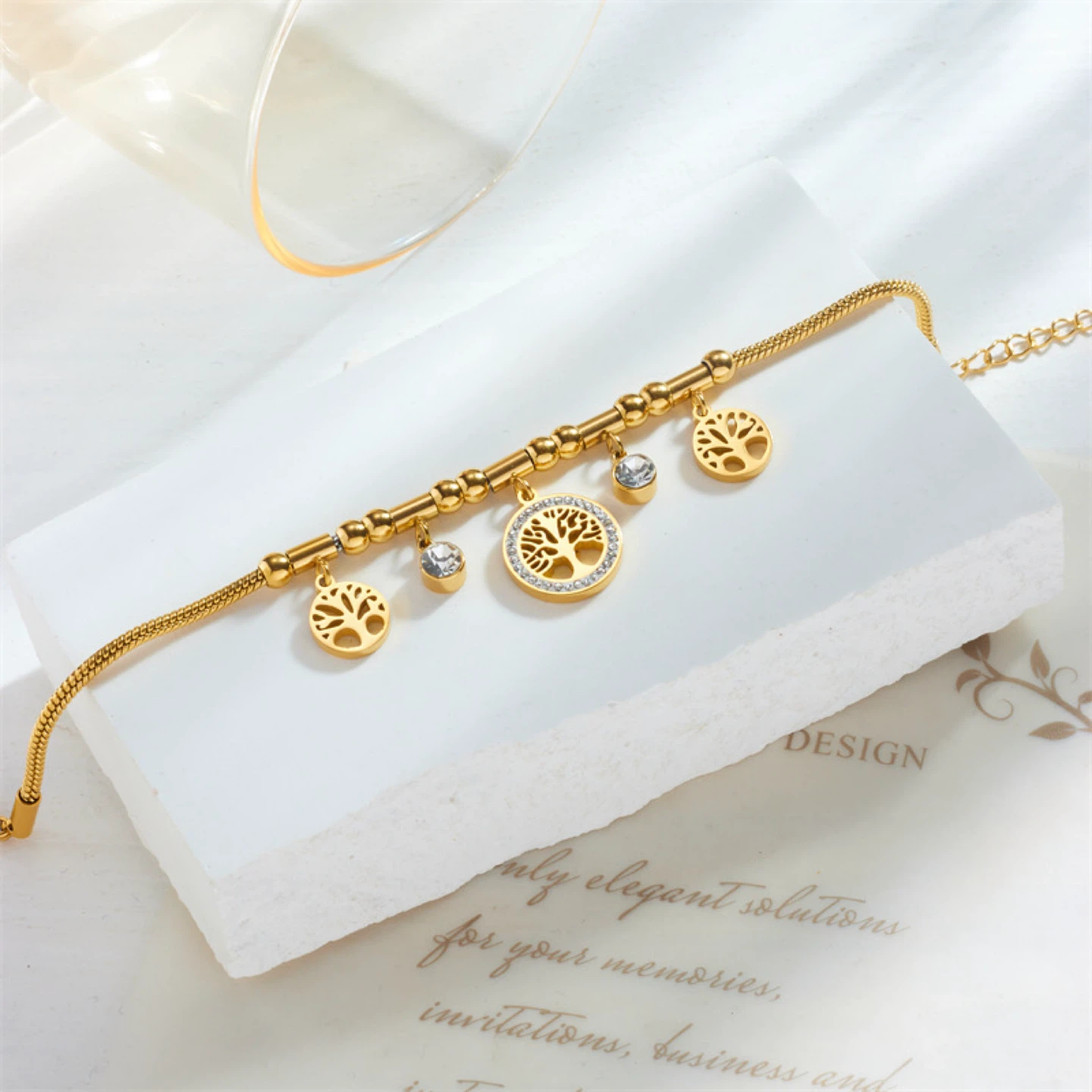 Golden Tree Charm Bracelet - photo 3