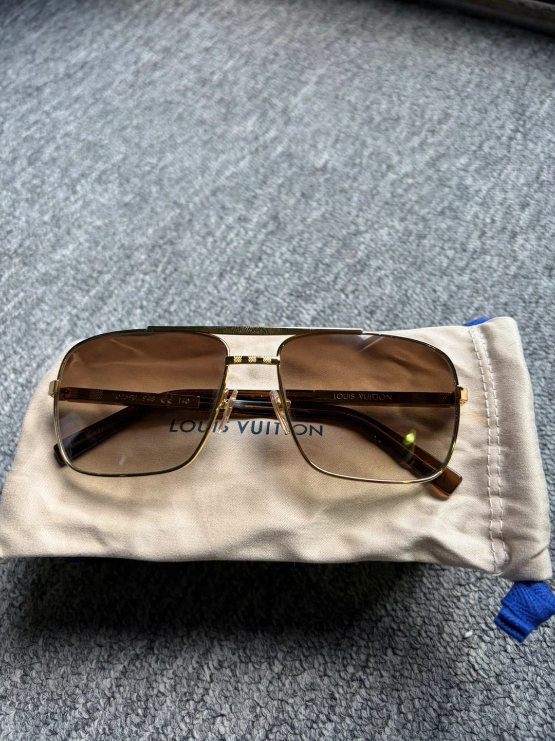 Louis Vuitton Attitude Sunglasses with original case and sleeve