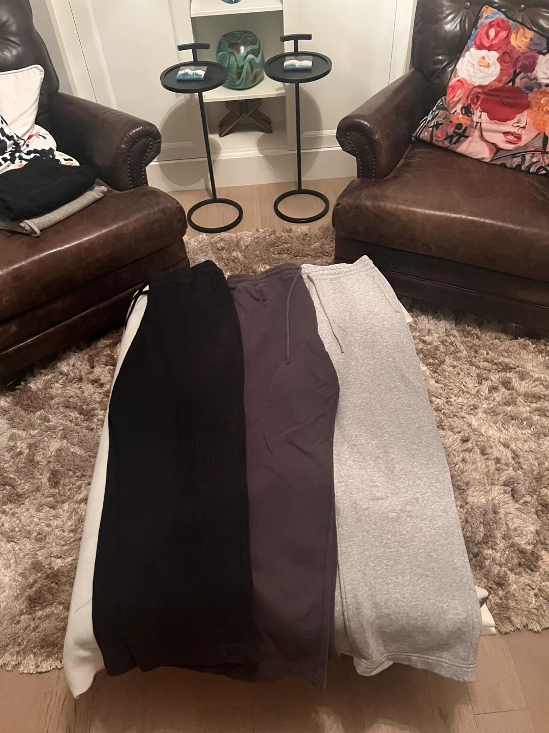 Hollister Grey Sweatpants - Size L