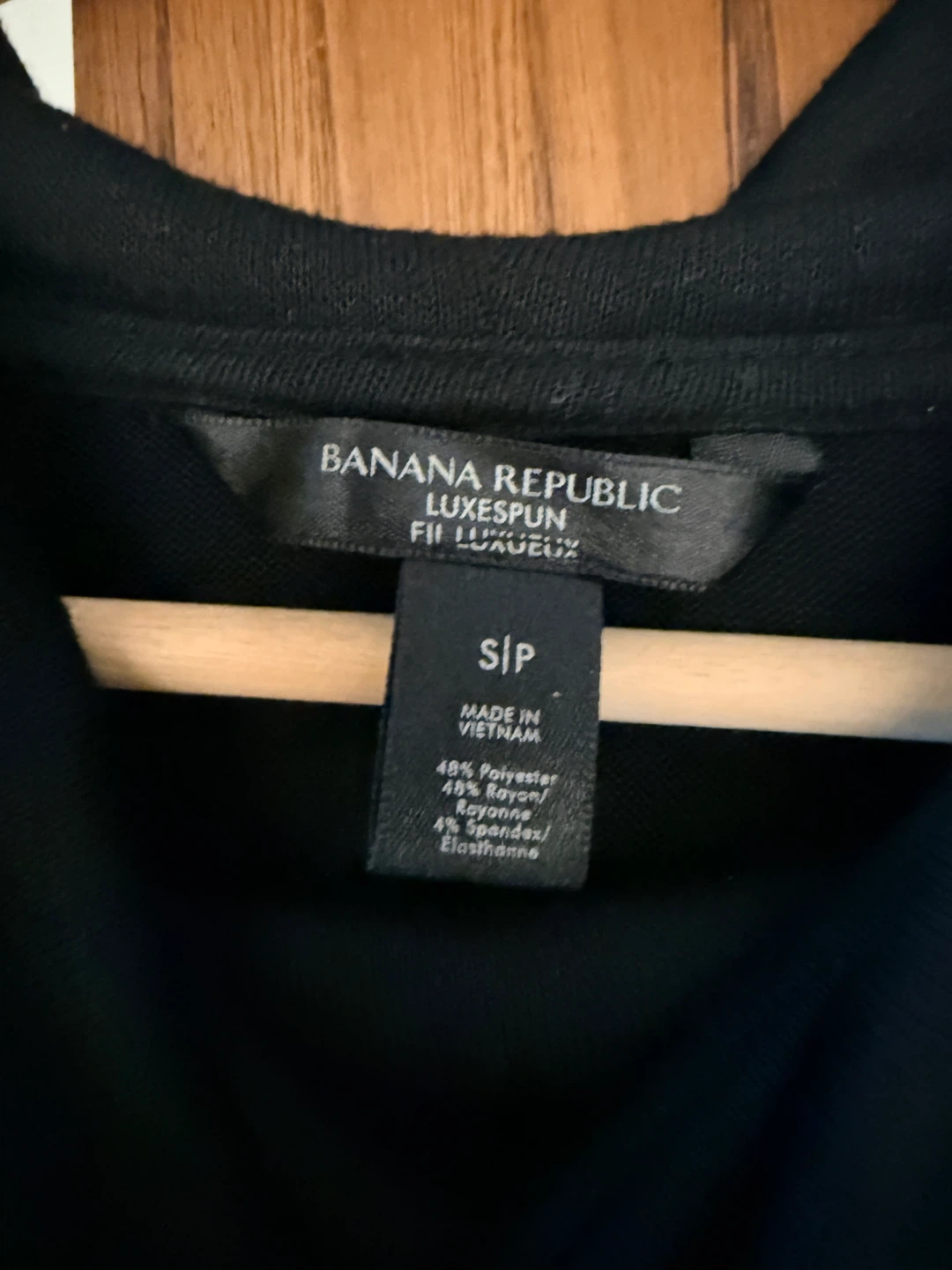 Long Sleeve Shirt - banana republic and Uniqlo - black/grey - photo 2