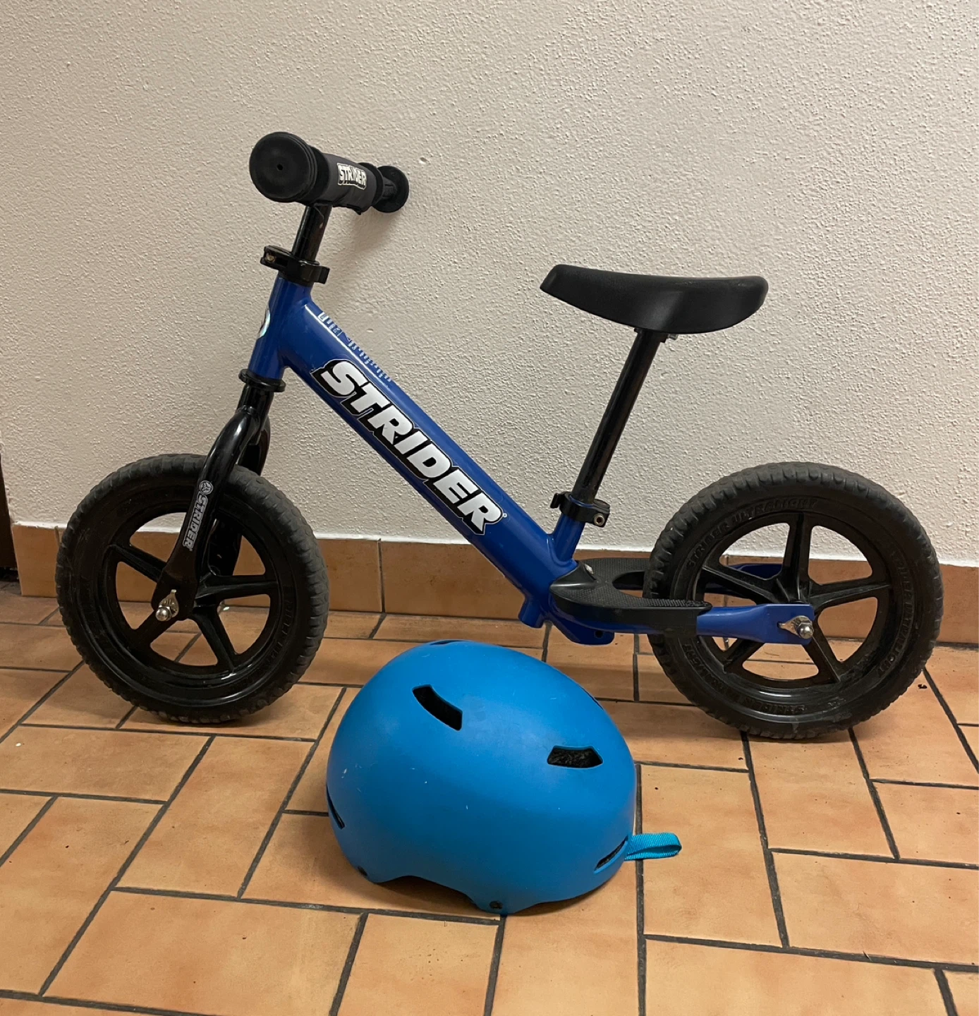 Strider 12” Balance Bike with Helmet