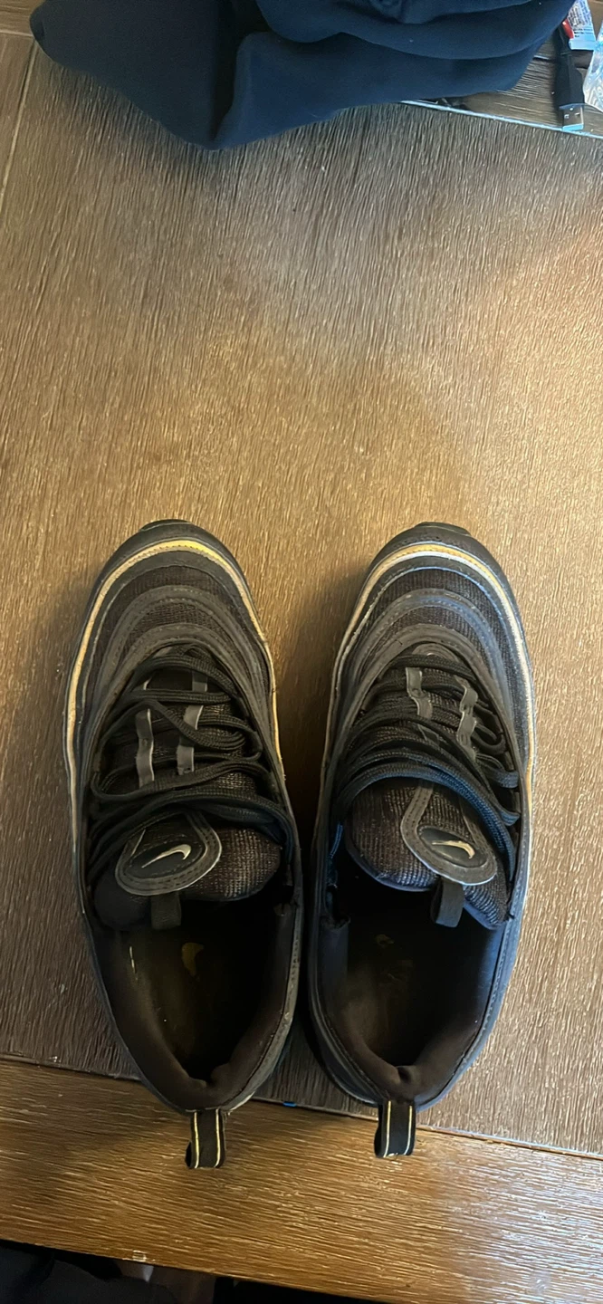 Nike Air Max 97 Black Gold Shoes