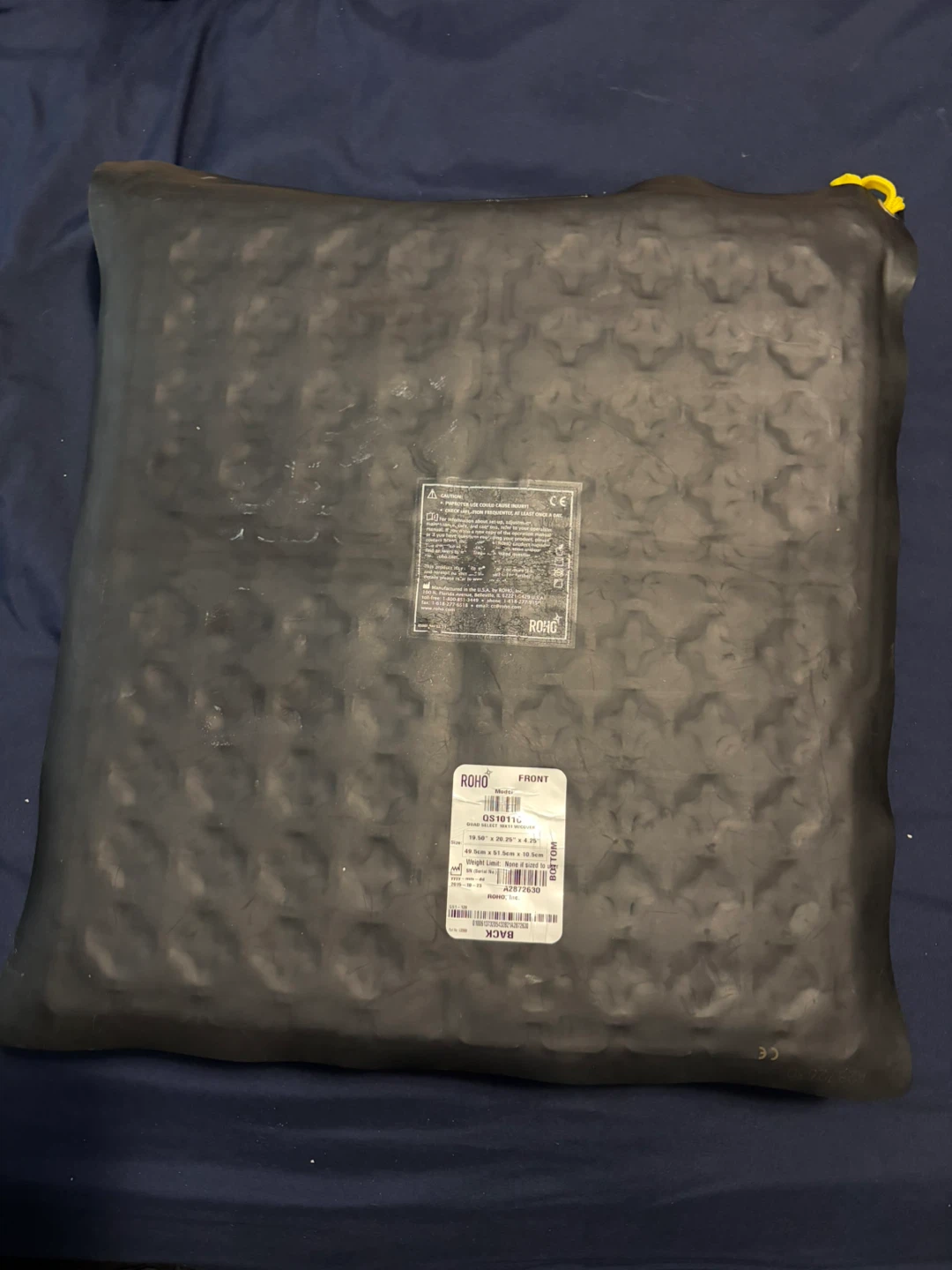 19.5” x 20.25” x 4.25” Quatro ROHO Wheelchair Cushion - photo 2
