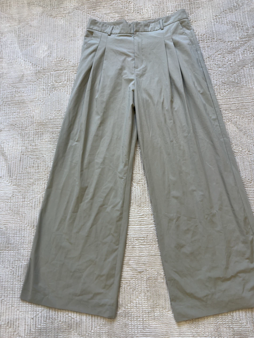 Zara Women's Wide Leg Pleated Pants - photo 2