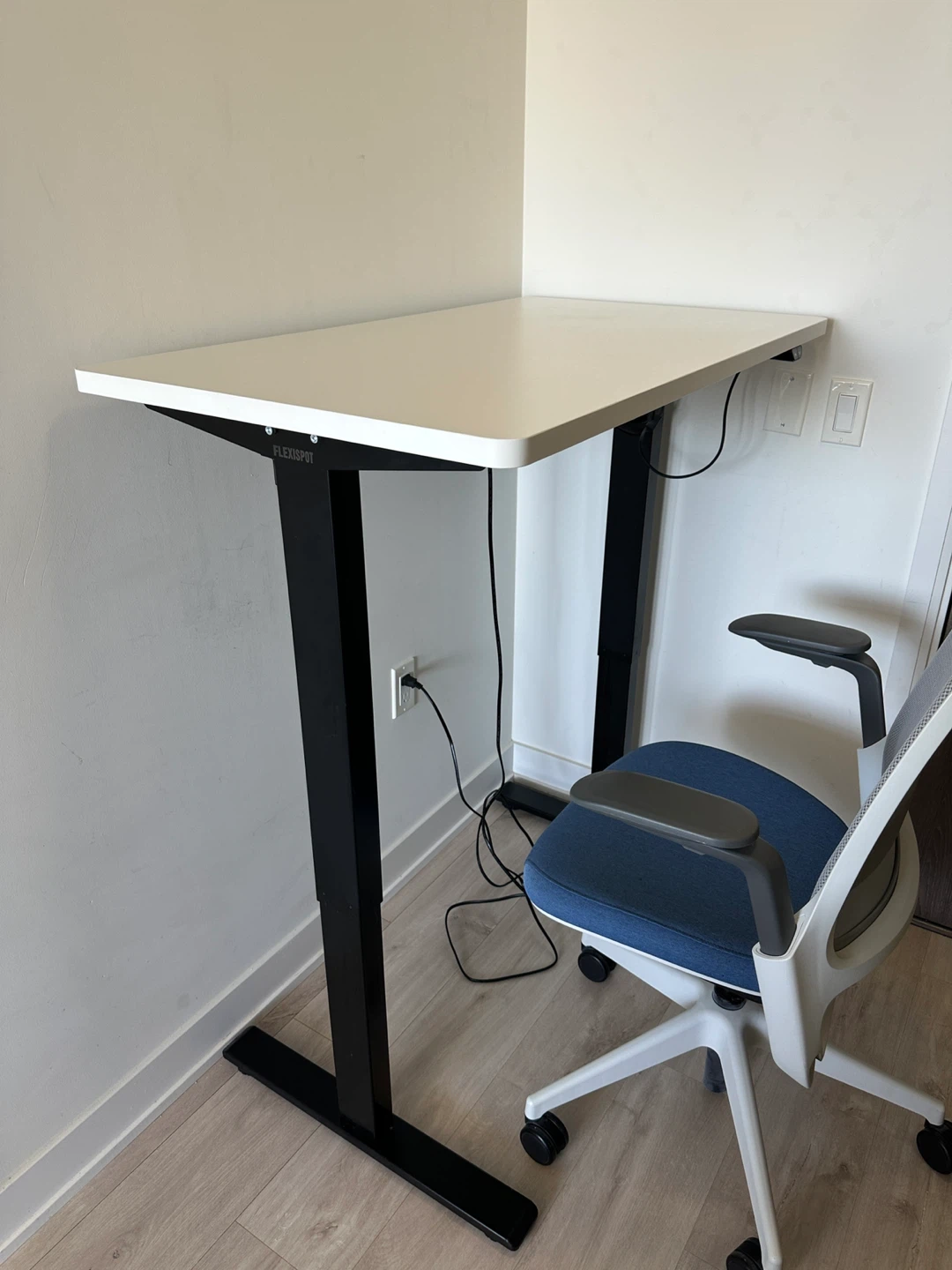 FlexiSpot Standing Desk + Steelcase Series 1 Office Chair - photo 2