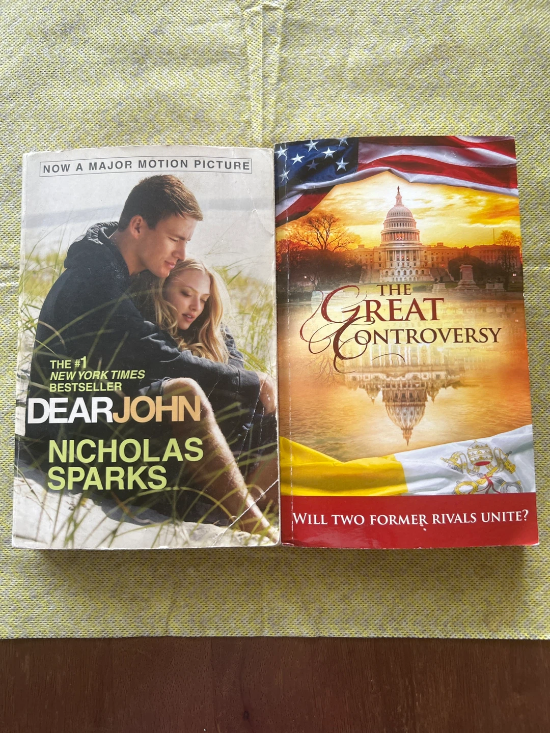 Dear John by Nicholas Sparks & The Great Controversy Books