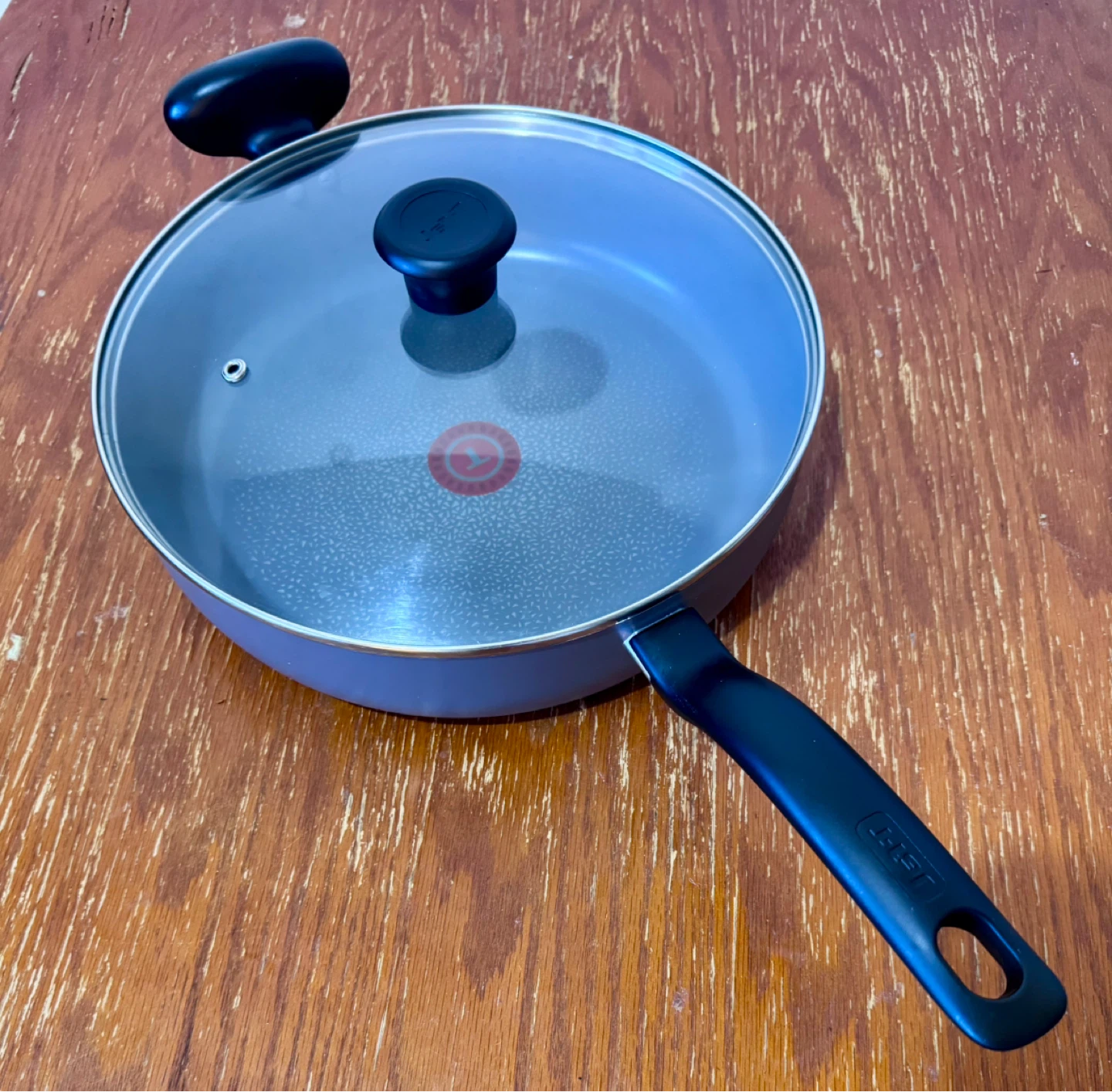 T-Fal Non-Stick Fry Pan with Lid - photo 2