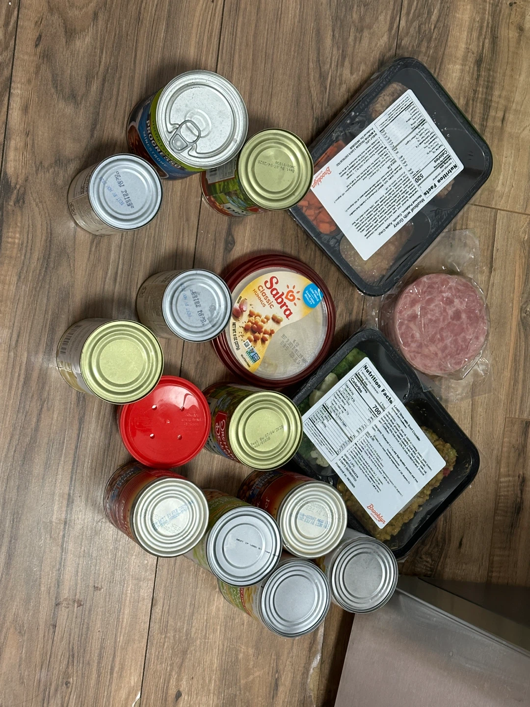Assorted Canned Goods, Hummus, and Pre-packaged Meals - photo 2