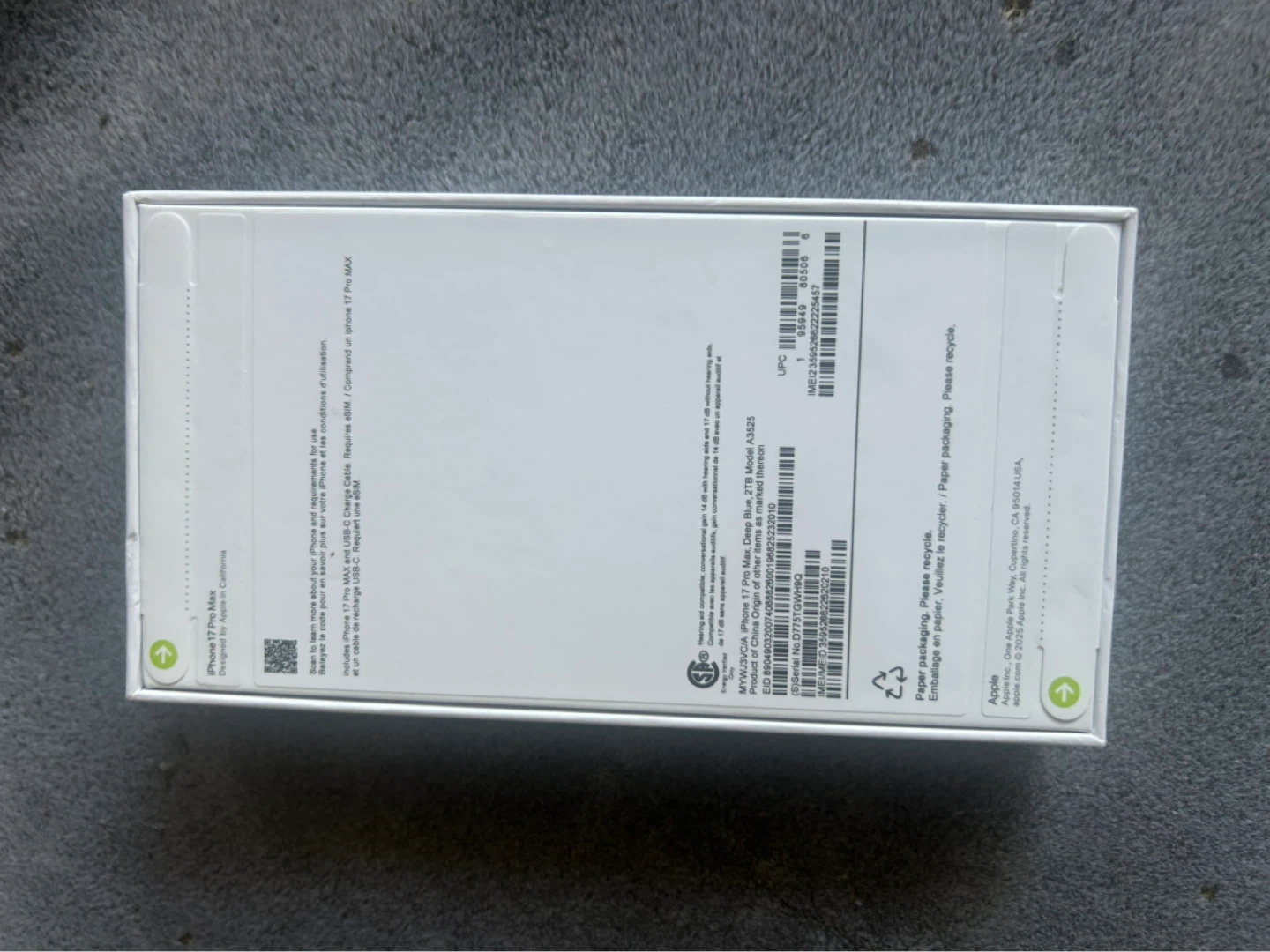 iPhone 17 pro max 2TB - photo 2