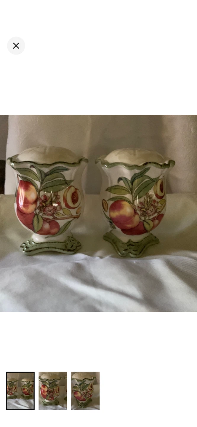 Ceramic Salt and Pepper Shakers