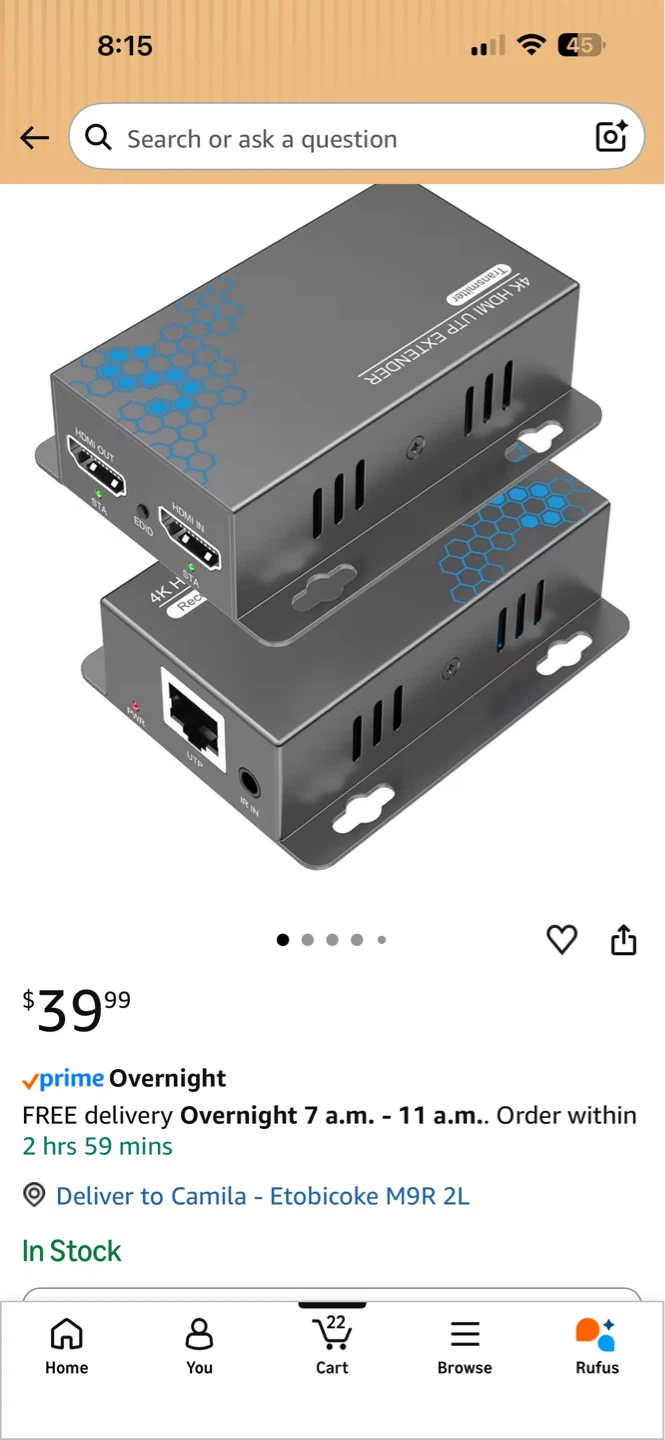 4K HDMI UTP Extender