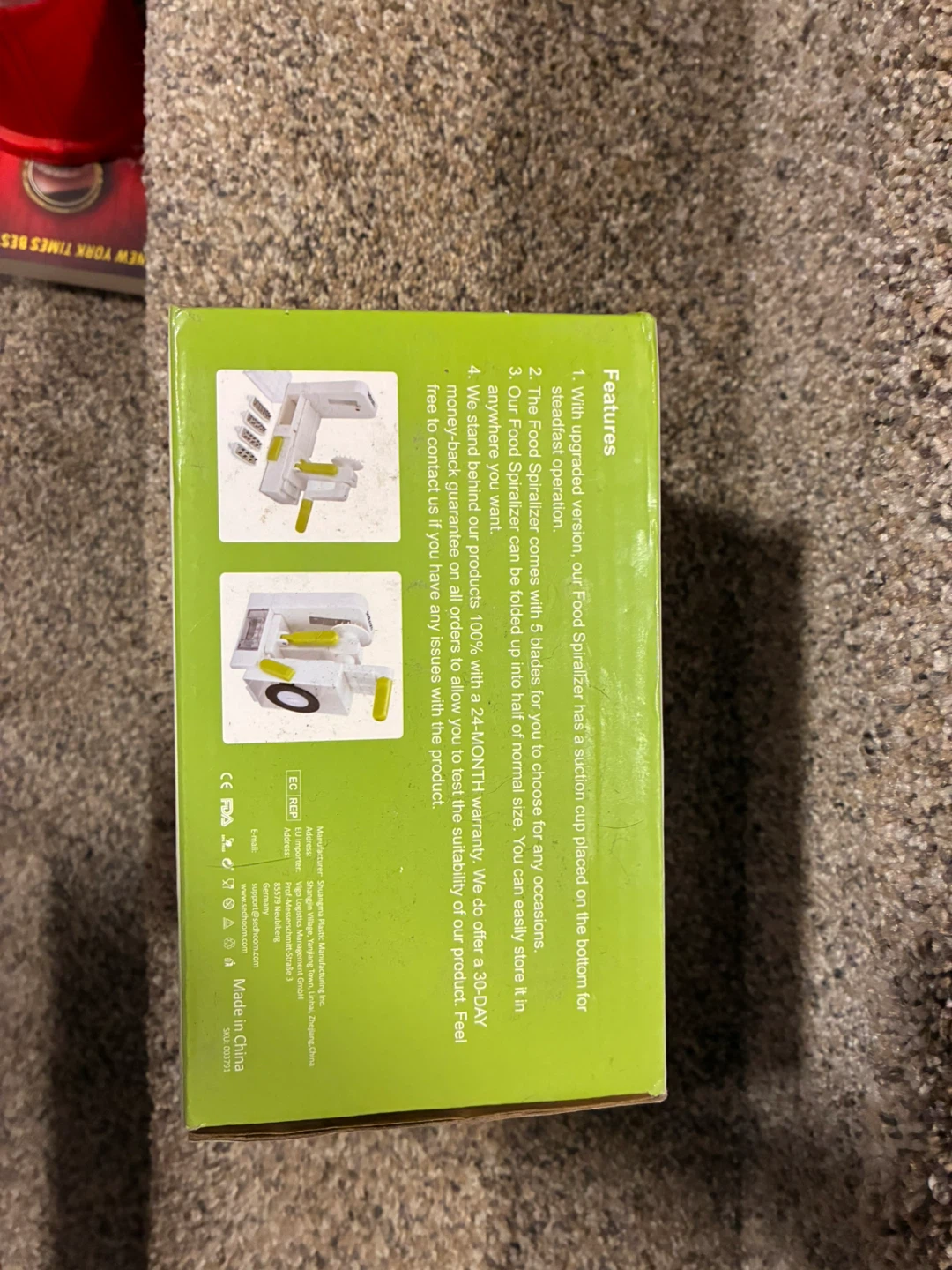 BNIB food spiralizer - photo 3