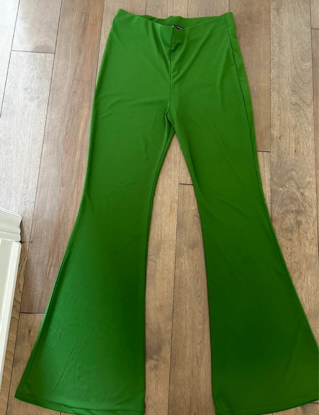 Zara Green Flare Pants