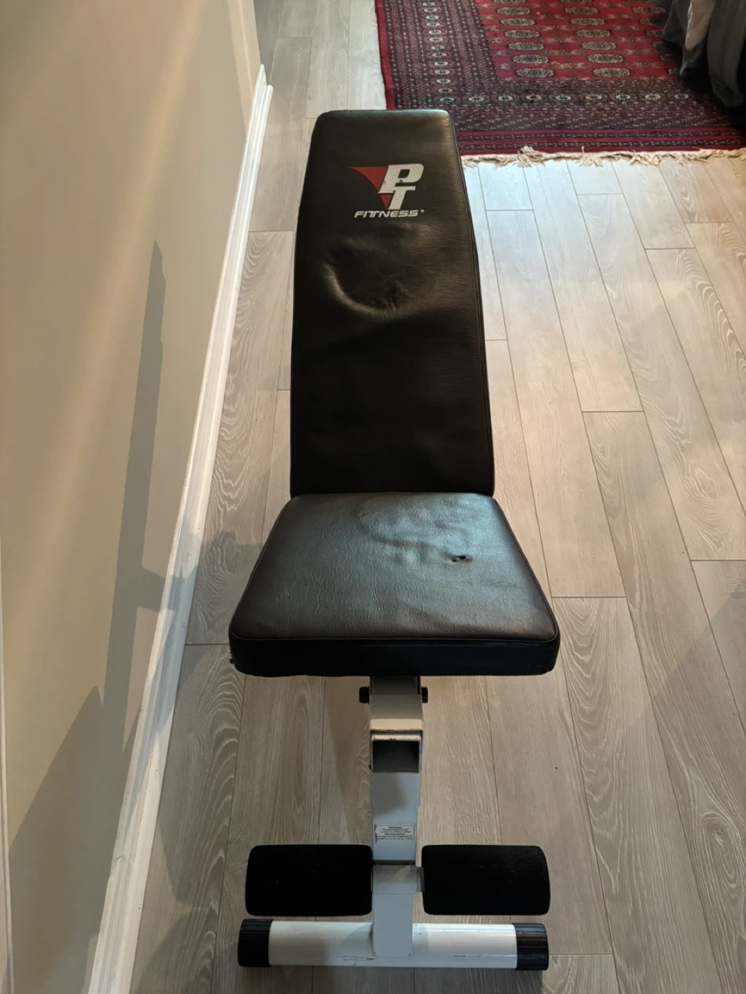 PT Fitness Adjustable Weight Bench