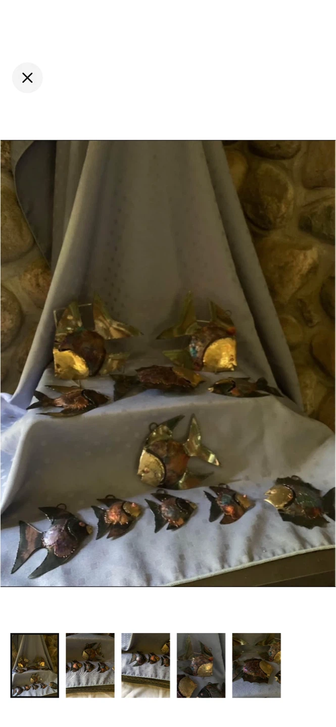 Decorative Metal Fish