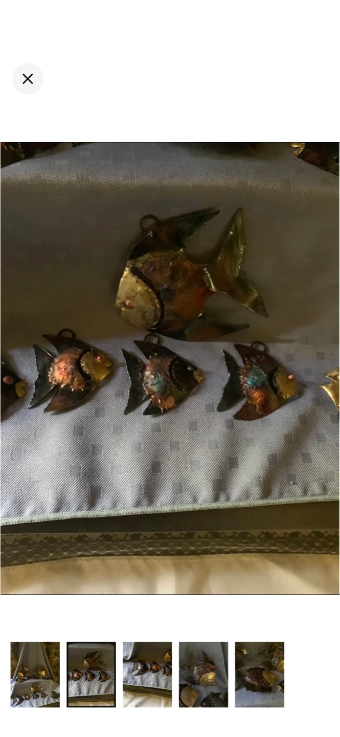 Decorative Metal Fish - photo 2