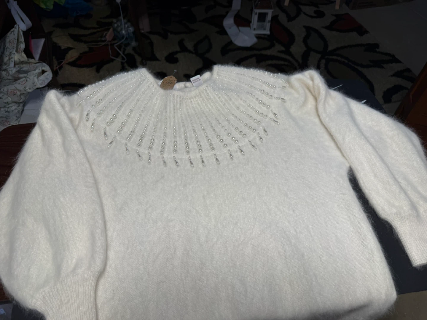 Eddie Wassin Angora Sweater - photo 2