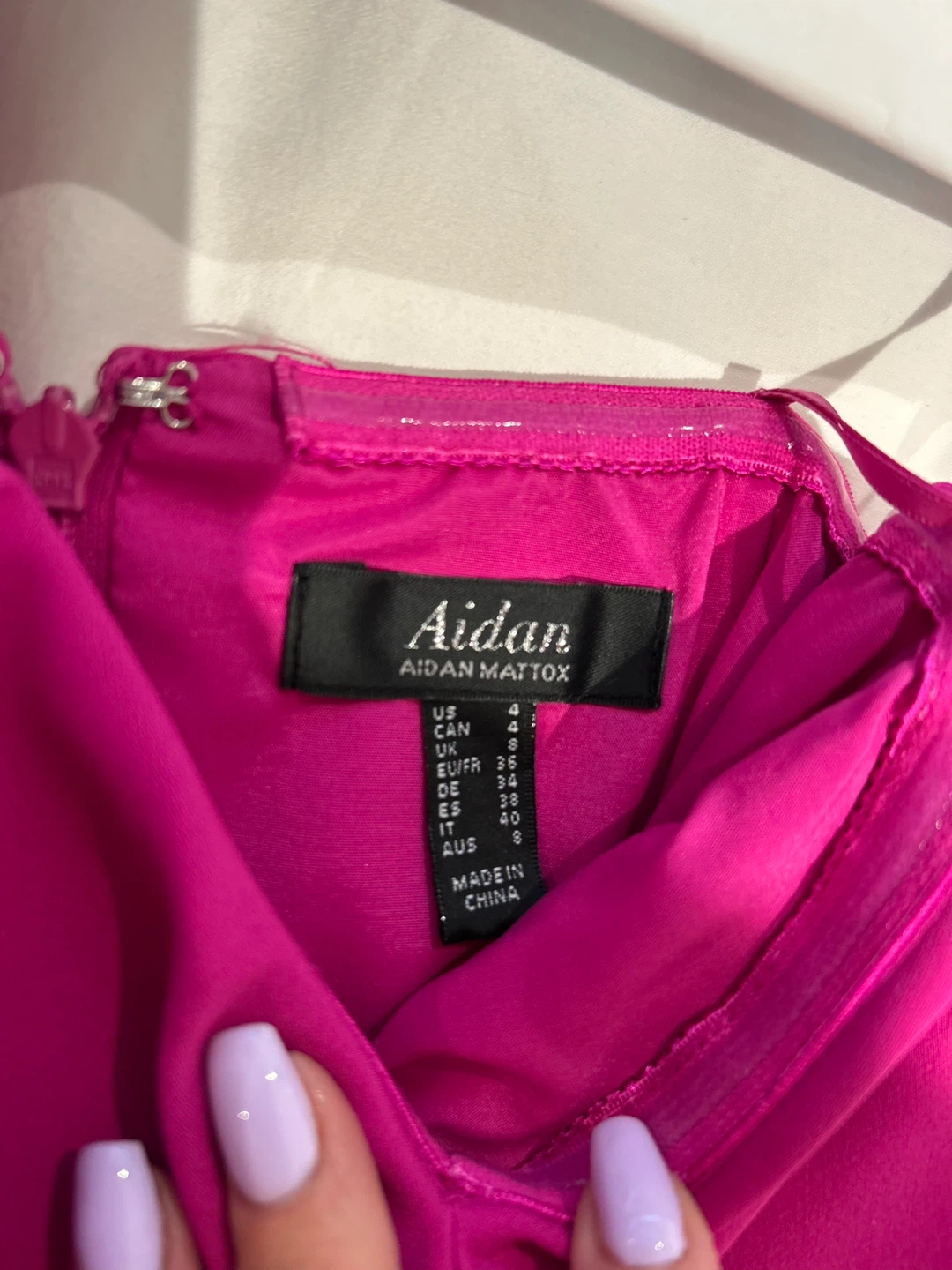 Pink one shoulder dress - photo 3