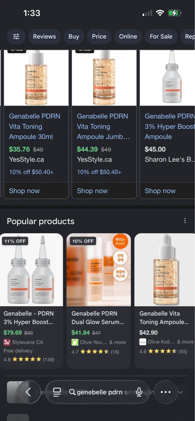 Genabelle PDRN Vita Toning Ampoule 30ml - photo 2