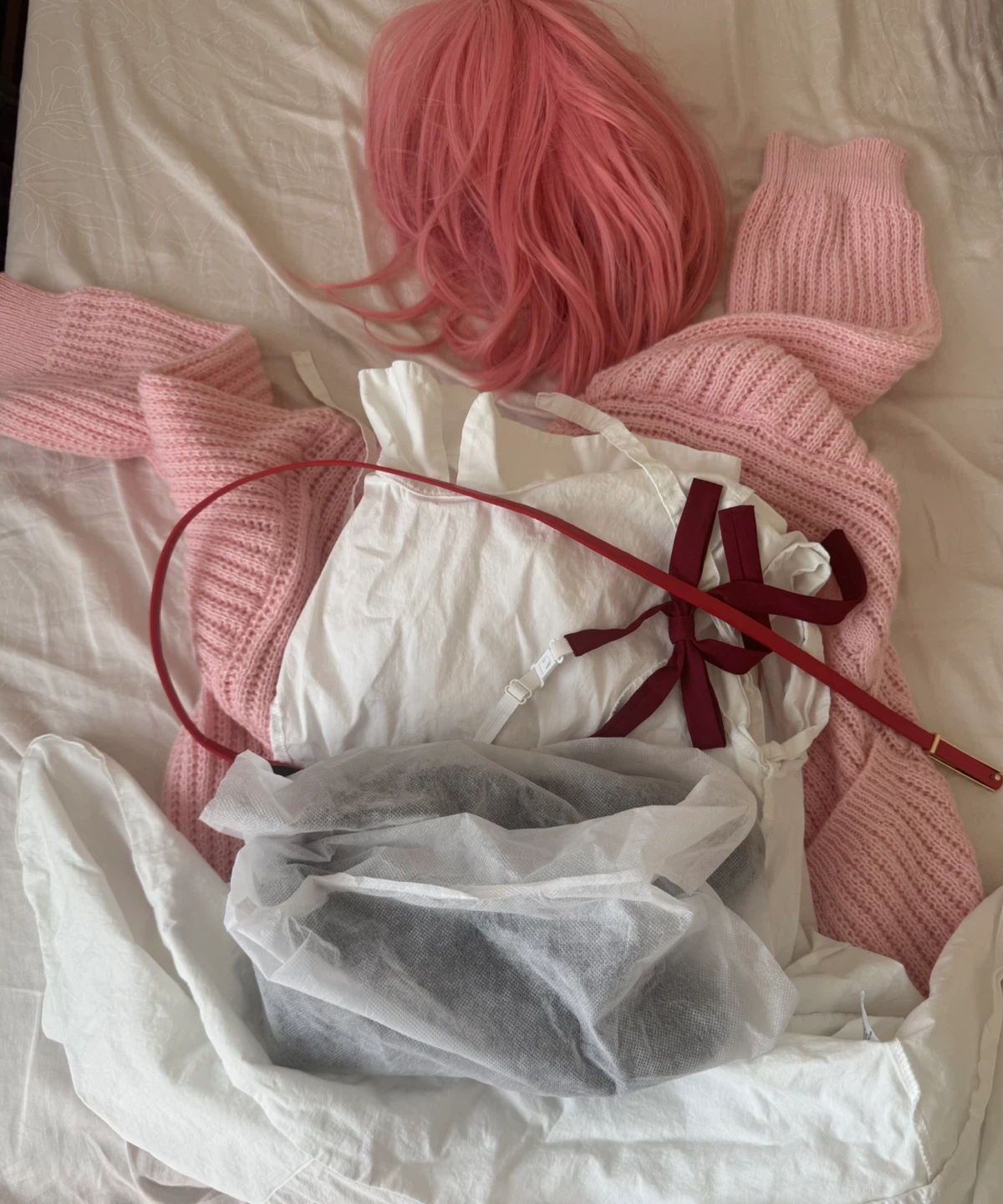 Cosplay set for anime FX warrior kuromi chan
