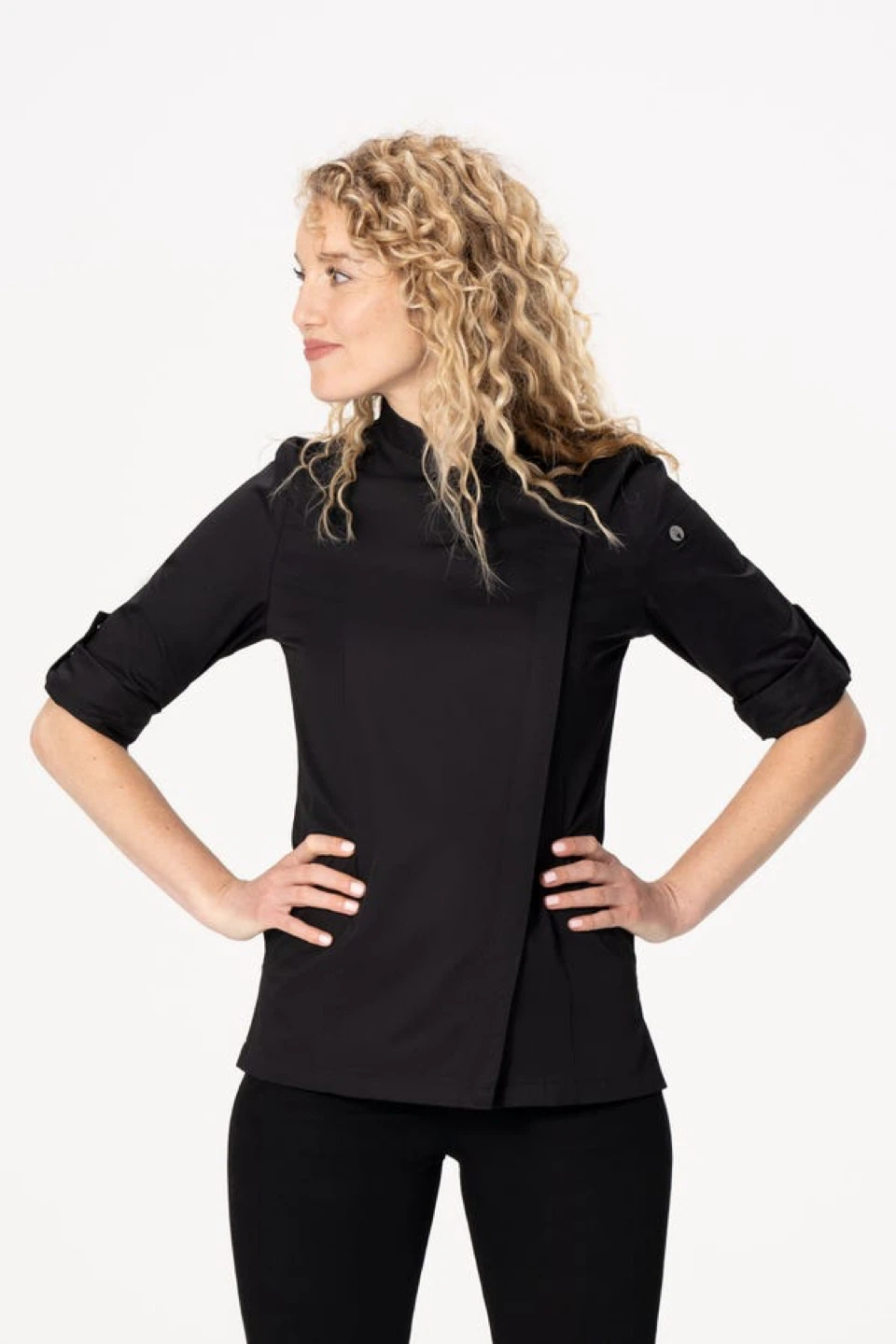 Chef Works Black Chef Coats (Unisex, S-XL) - photo 4
