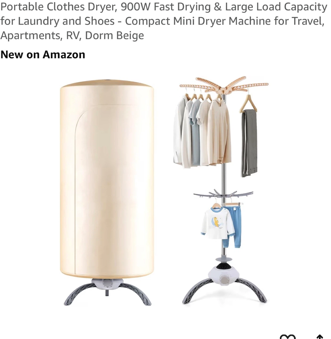 Portable Clothes Dryer PD9