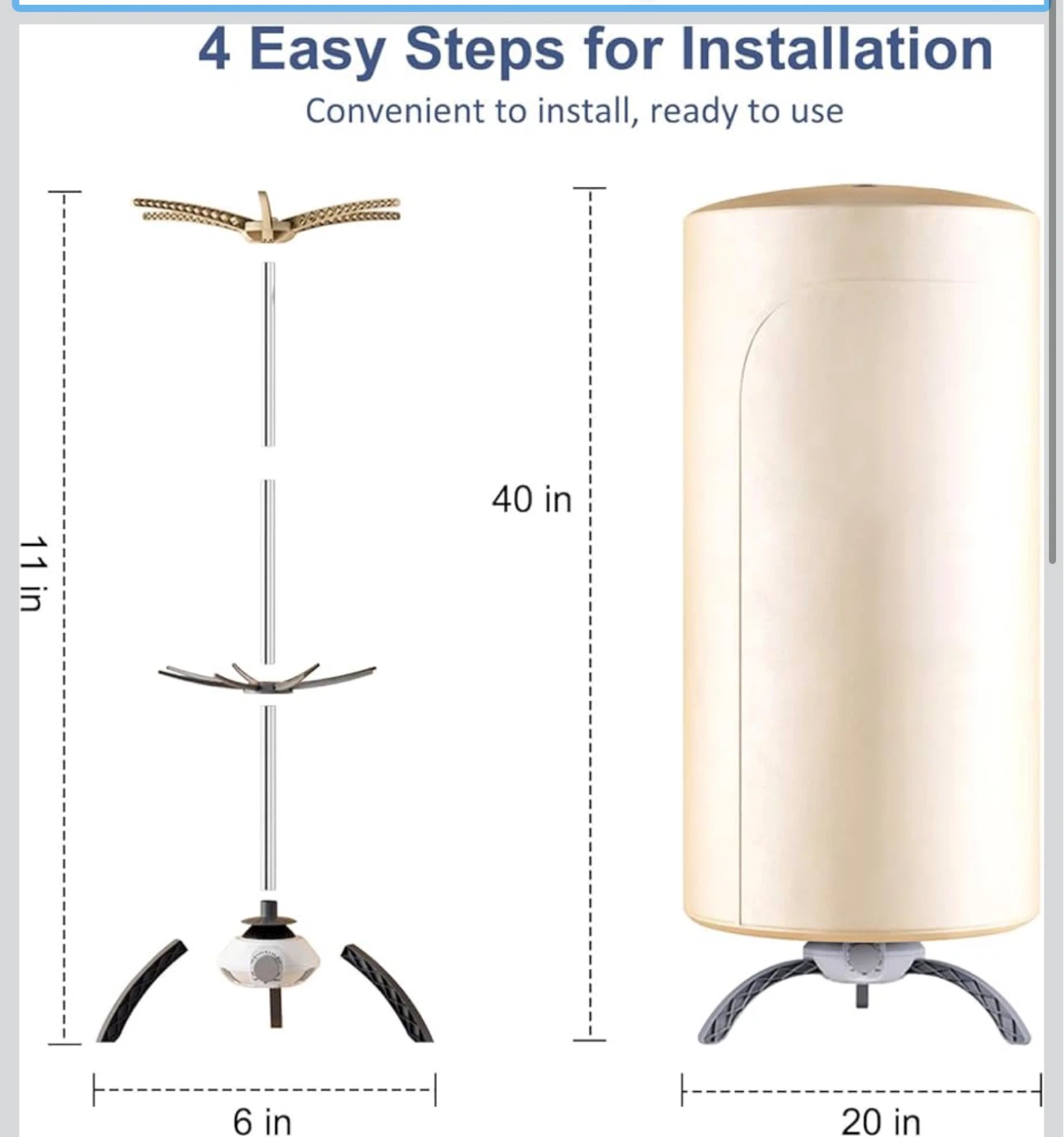 Portable Clothes Dryer PD9 - photo 2