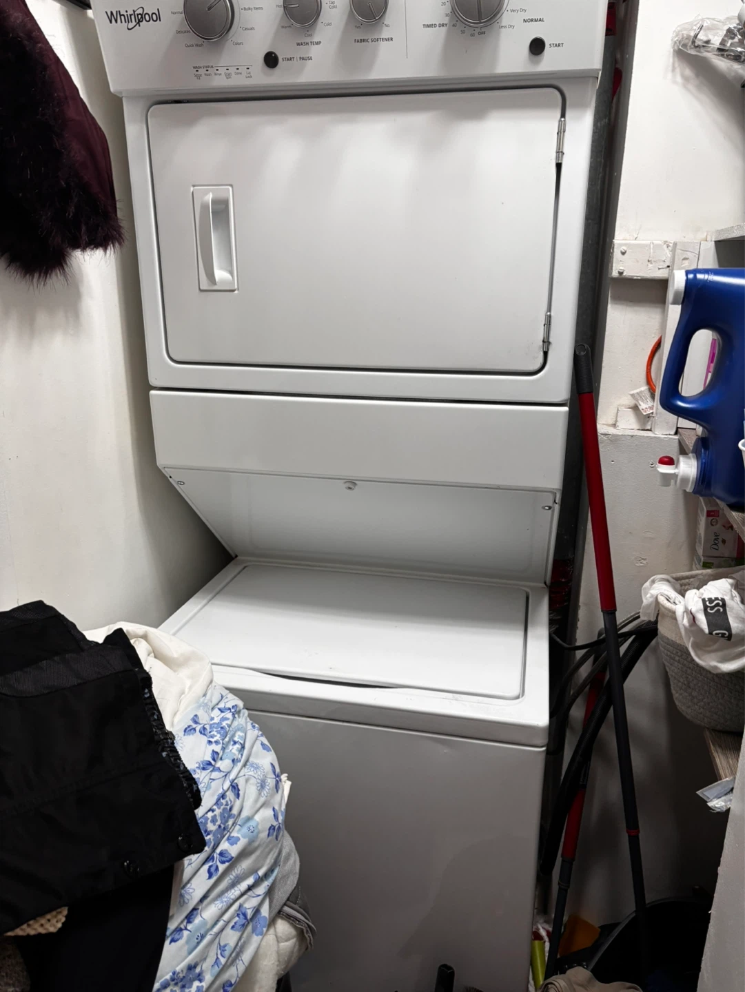 Whirlpool Stackable Washer and Dryer