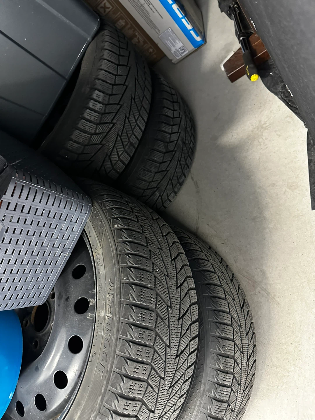 Hankook Winter Tires (Set of 4) with steel rim - photo 4