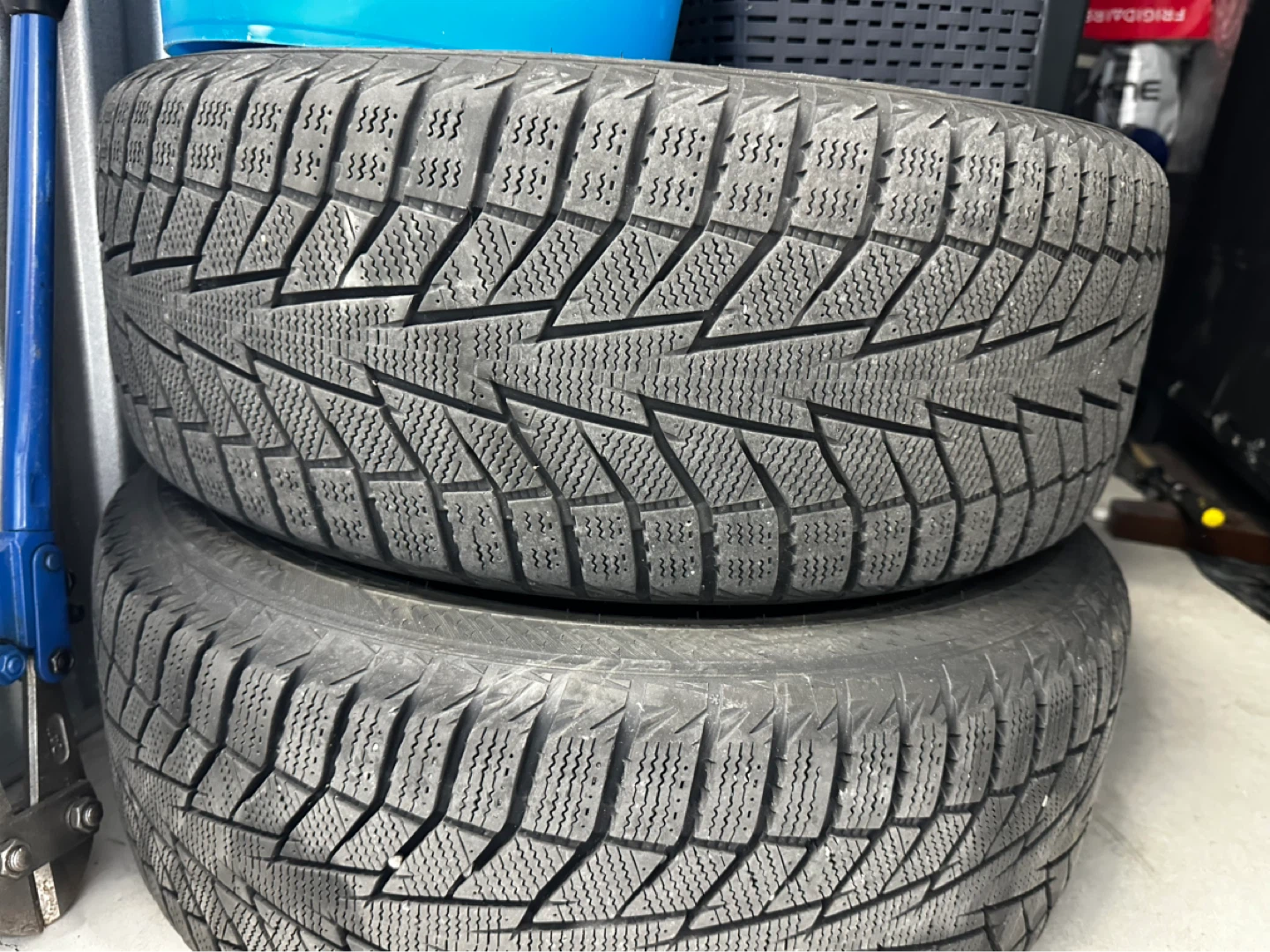 Hankook Winter Tires (Set of 4) with steel rim