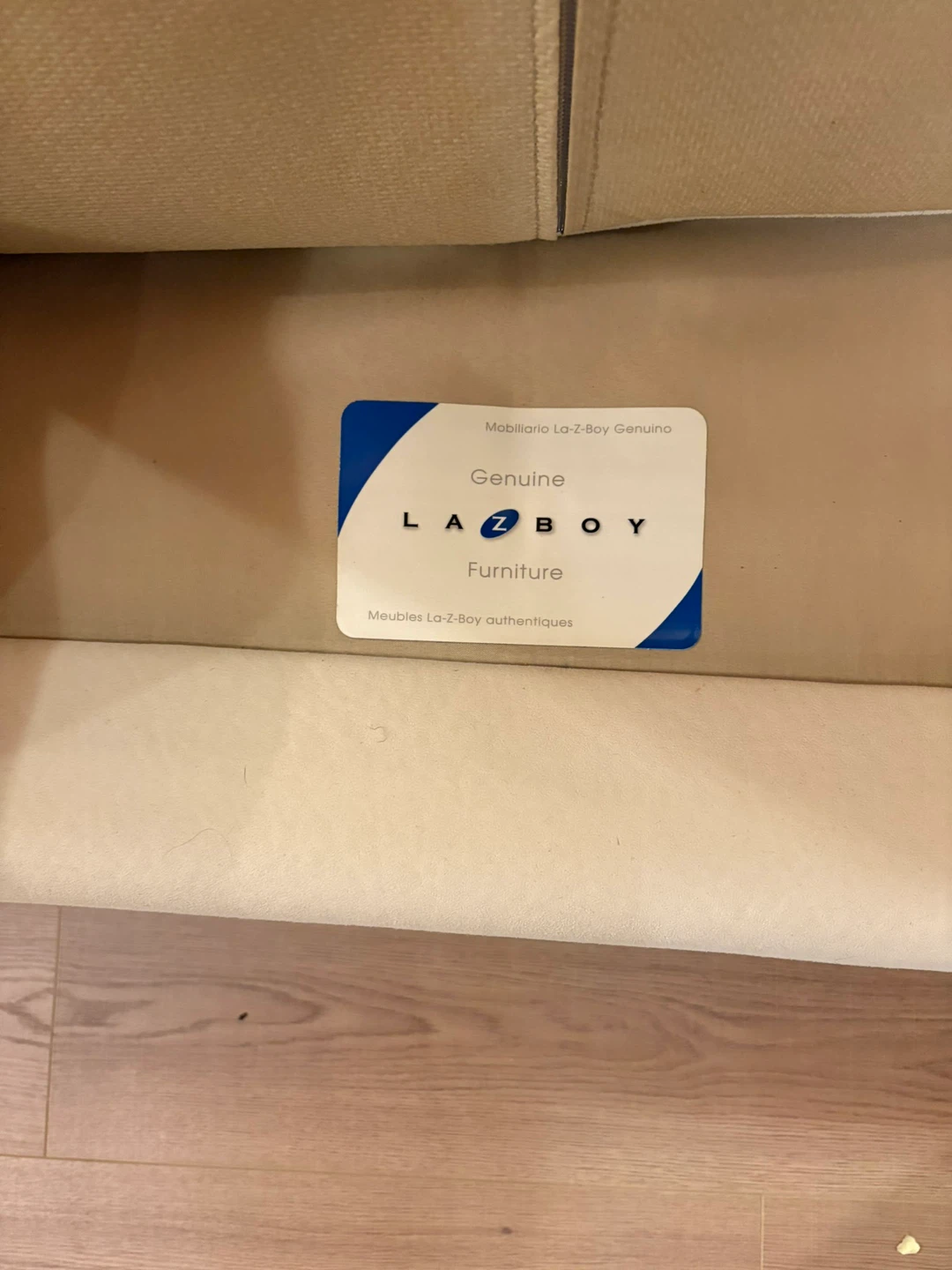 Lazy Boy Couch, Love Seat and Ottoman - photo 4