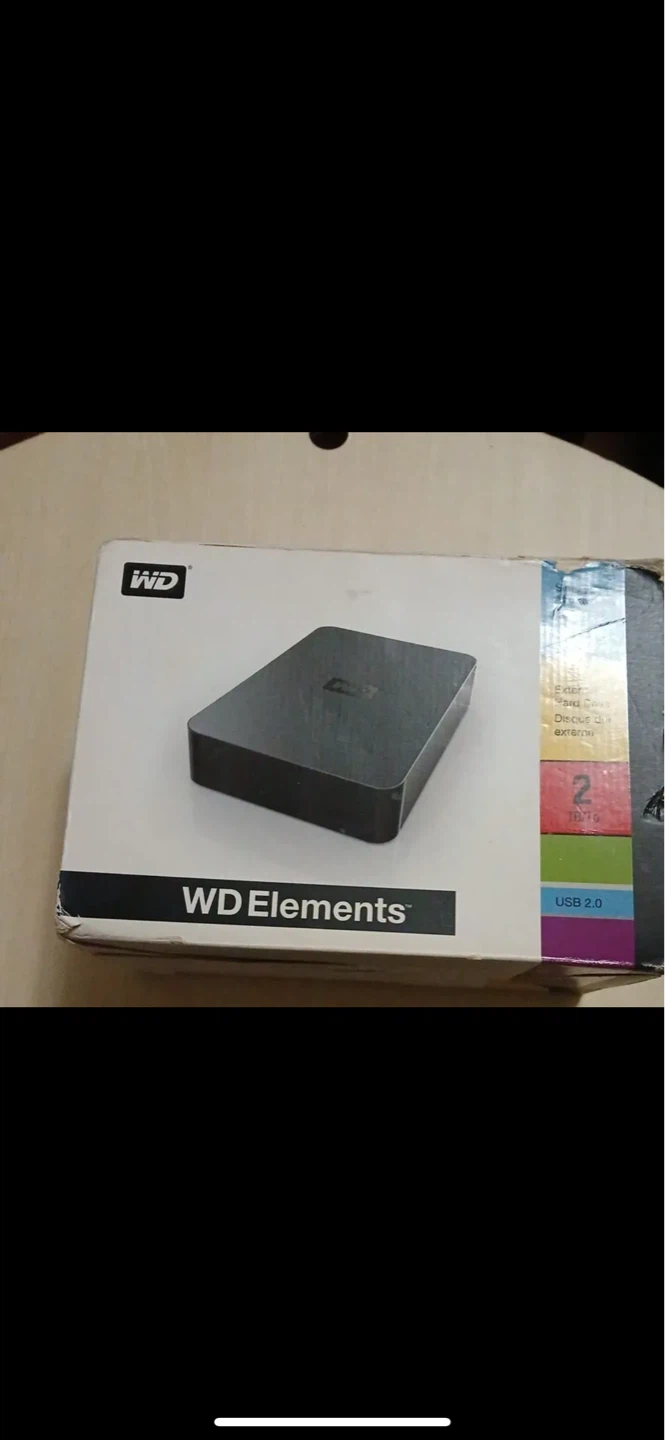 WD Elements 2TB External Hard Drive