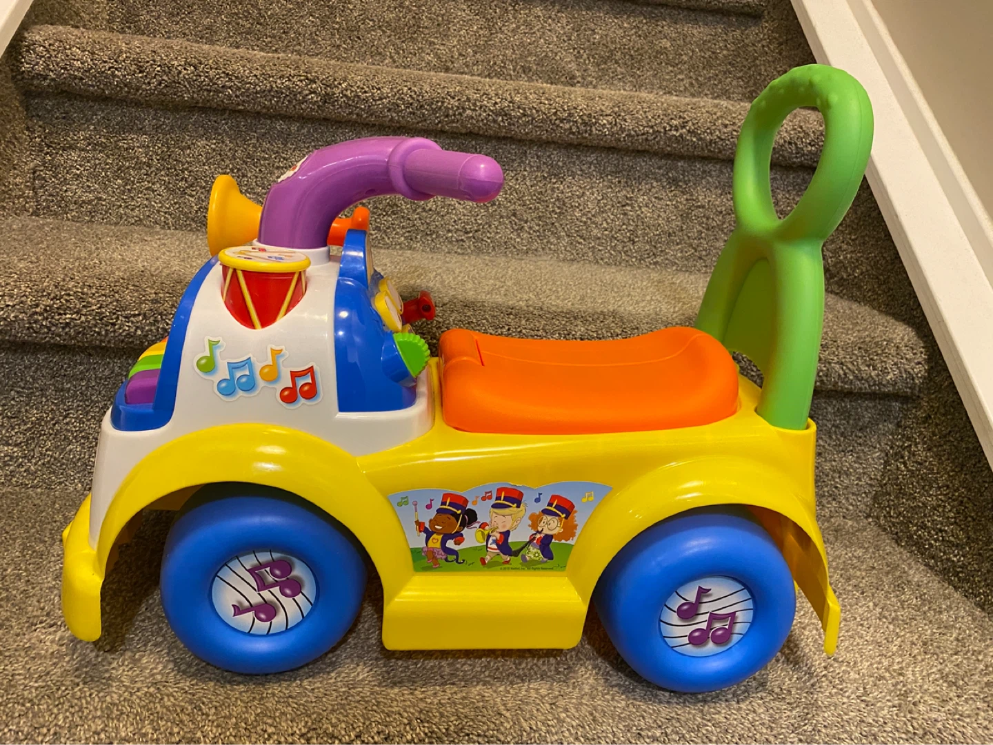 Fisher-Price Little People Ride-On Musical Parade Toy Car