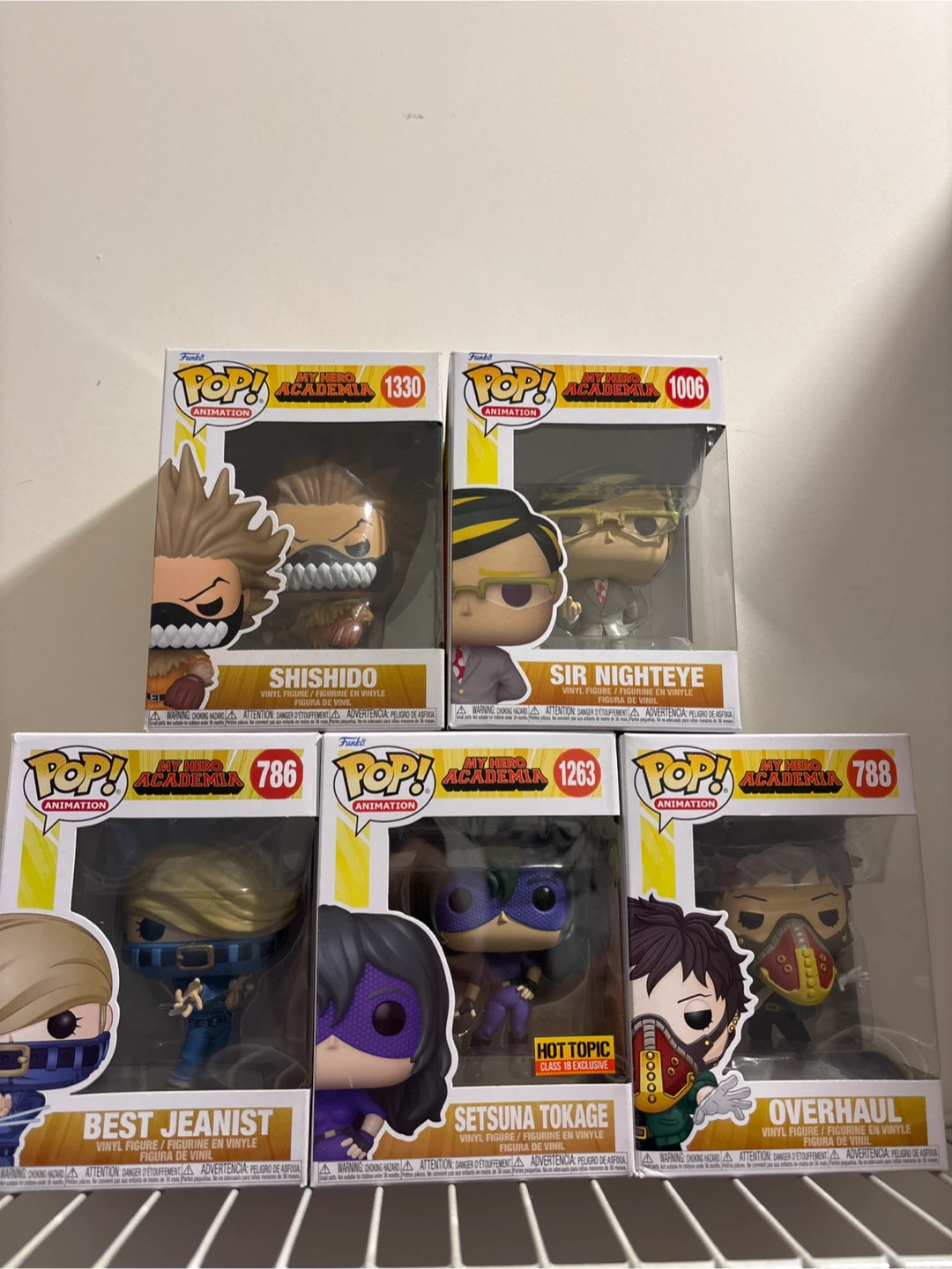 Funko Pop! My Hero Academia Figure Collection
