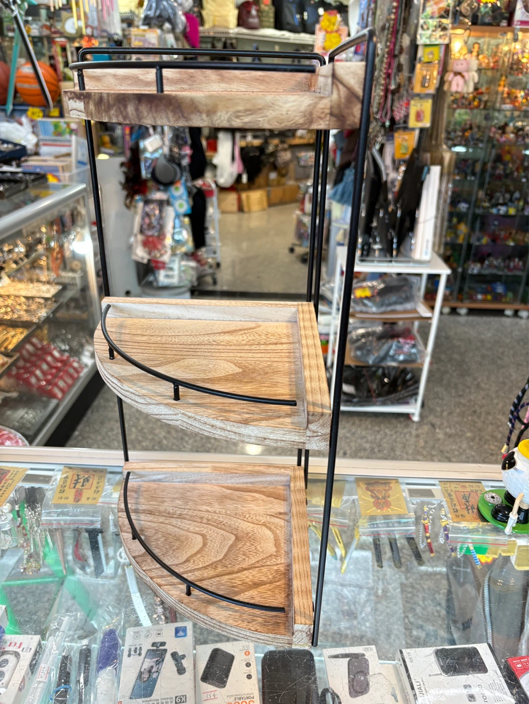 3-Tier Corner Shelf Unit