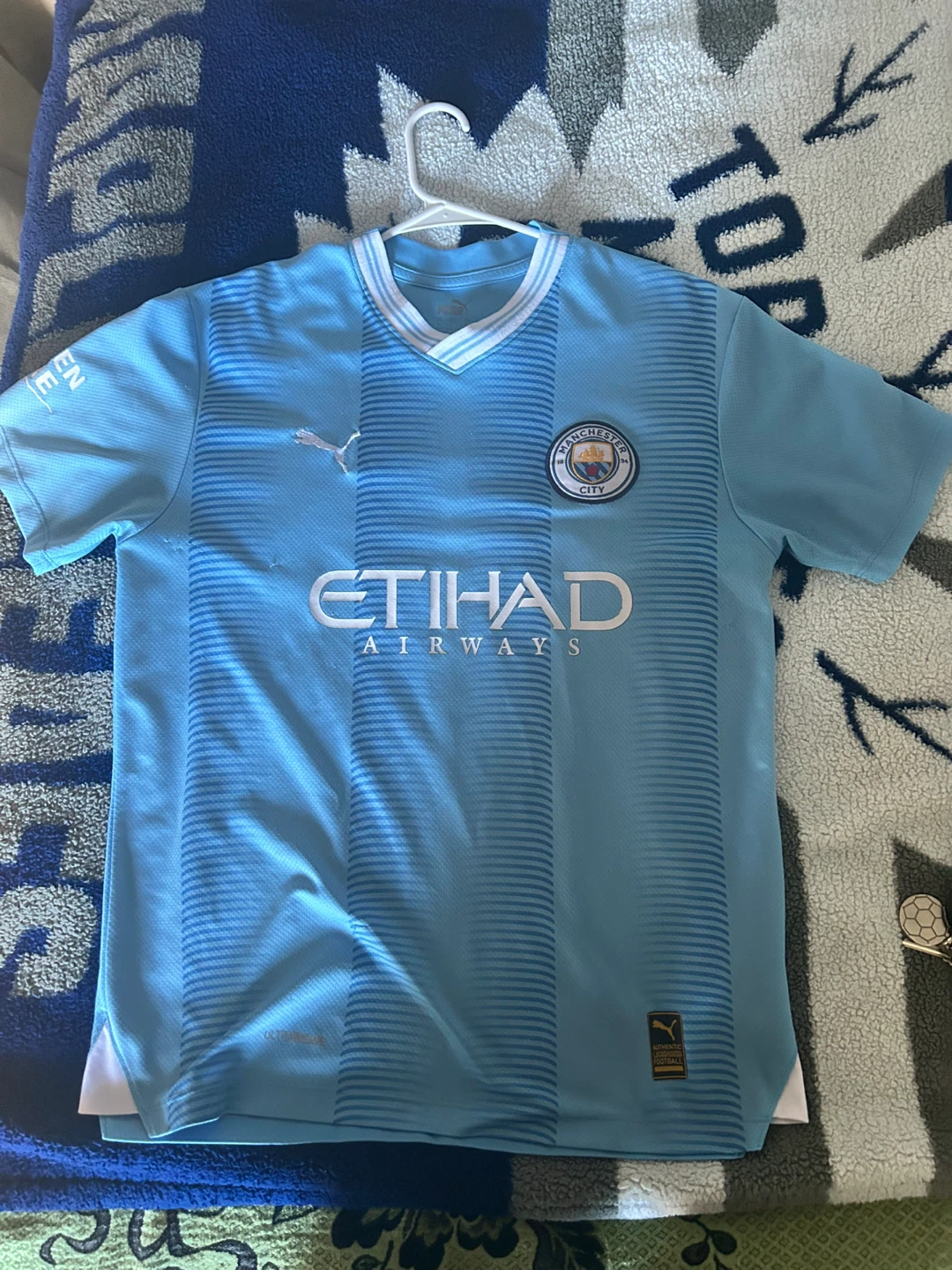 Manchester city halland jersey