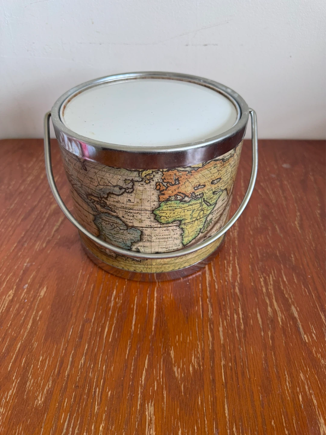 Vintage Ice Bucket with Lid - photo 4
