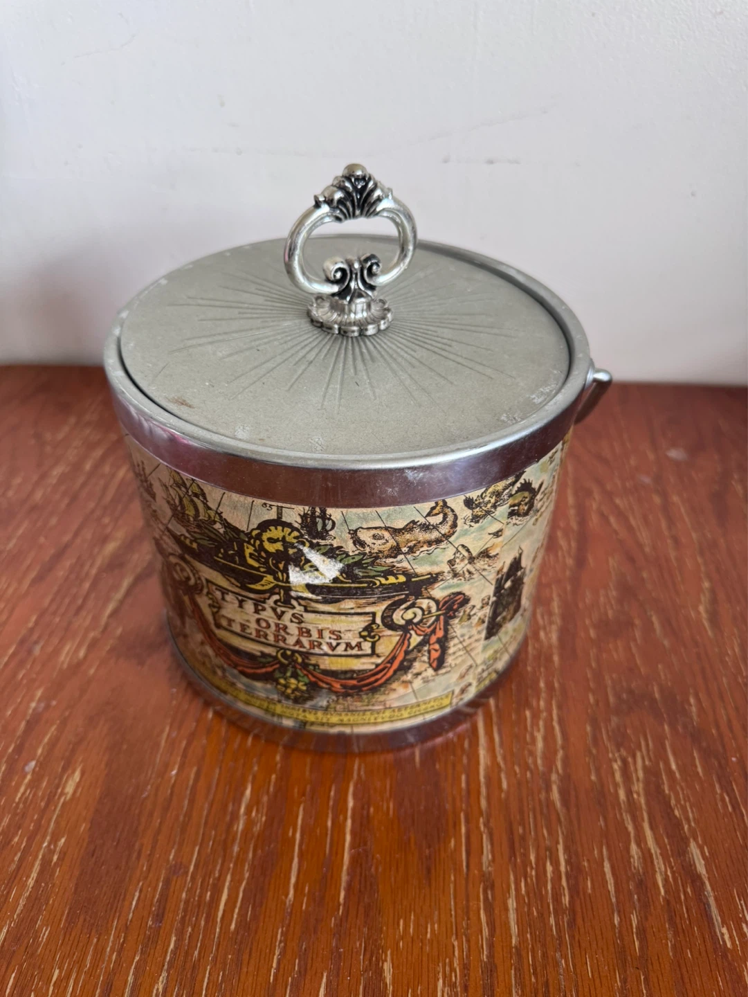 Vintage Ice Bucket with Lid - photo 2
