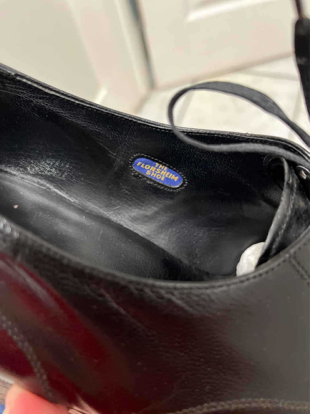The Florsheim Shoe Co. Black Leather Oxford Dress Shoes - photo 4