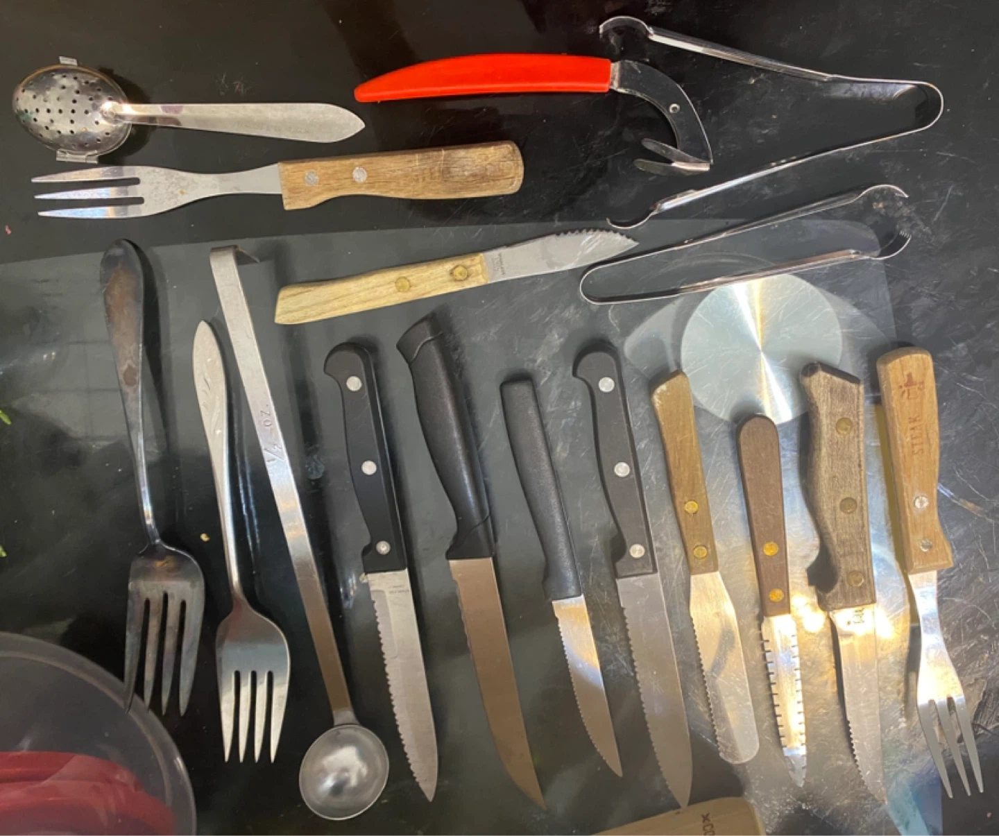 Various cooking utensils