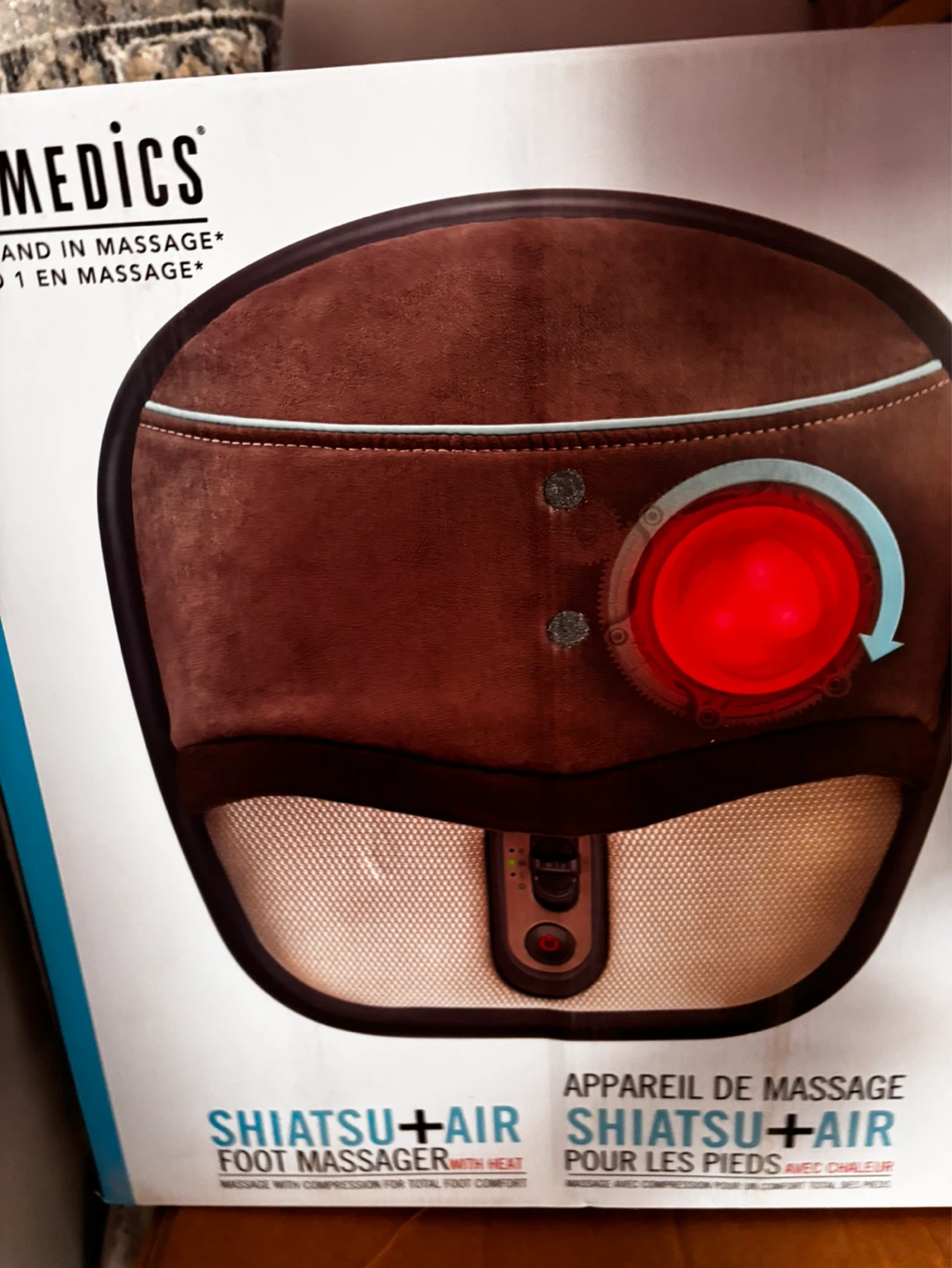 HoMedics Shiatsu+Air Foot Massager with Heat - photo 2