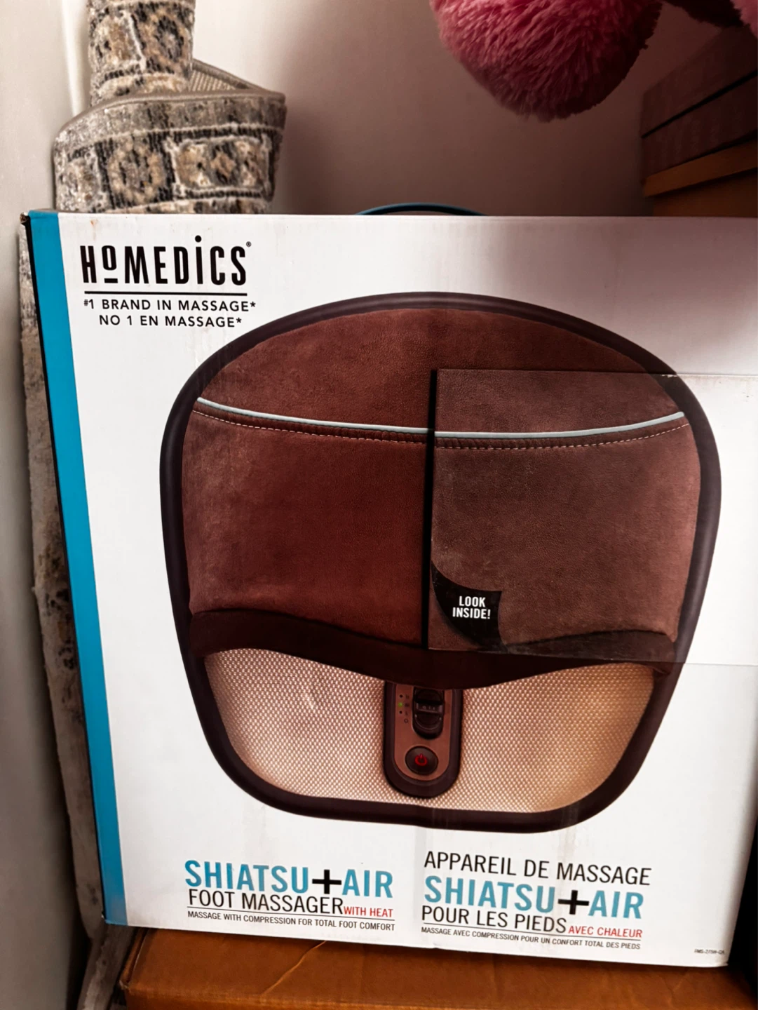 HoMedics Shiatsu+Air Foot Massager with Heat - photo 3