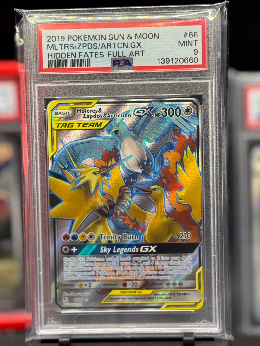 2019 Pokemon Sun & Moon Hidden Fates Full Art