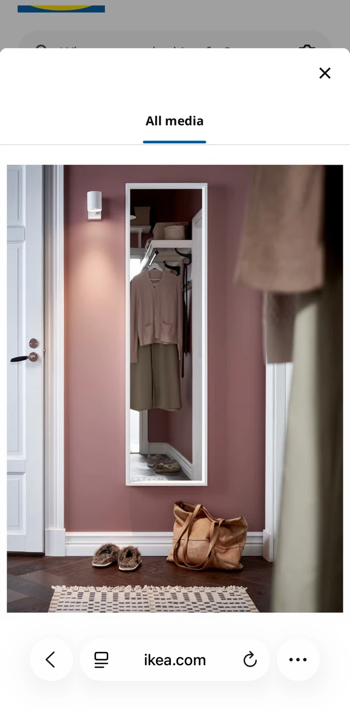 IKEA NISSEDAL Full Length Mirror