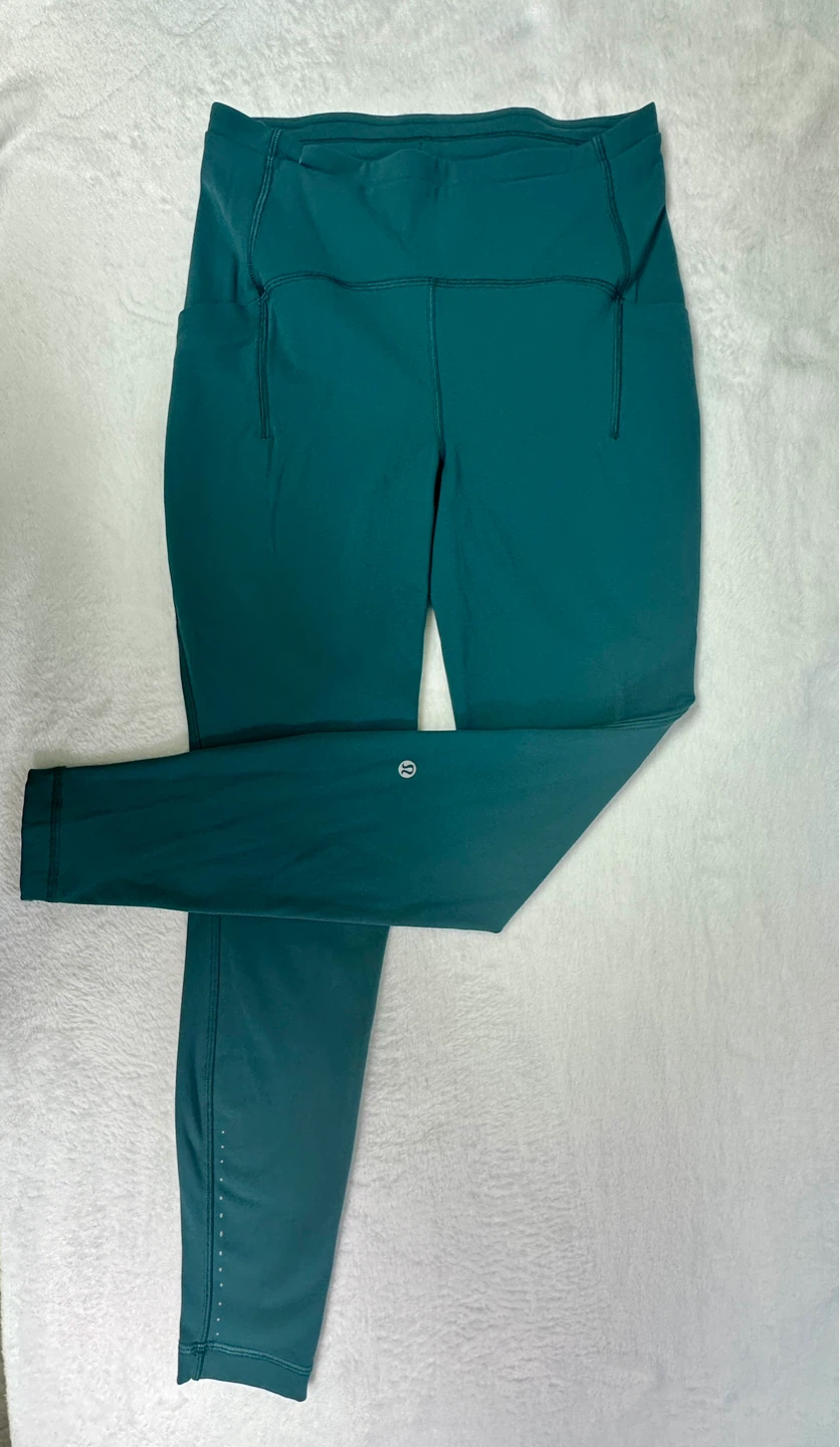 Lululemon Swift Speed High-Rise Tight 28" — Green Jasper Teal