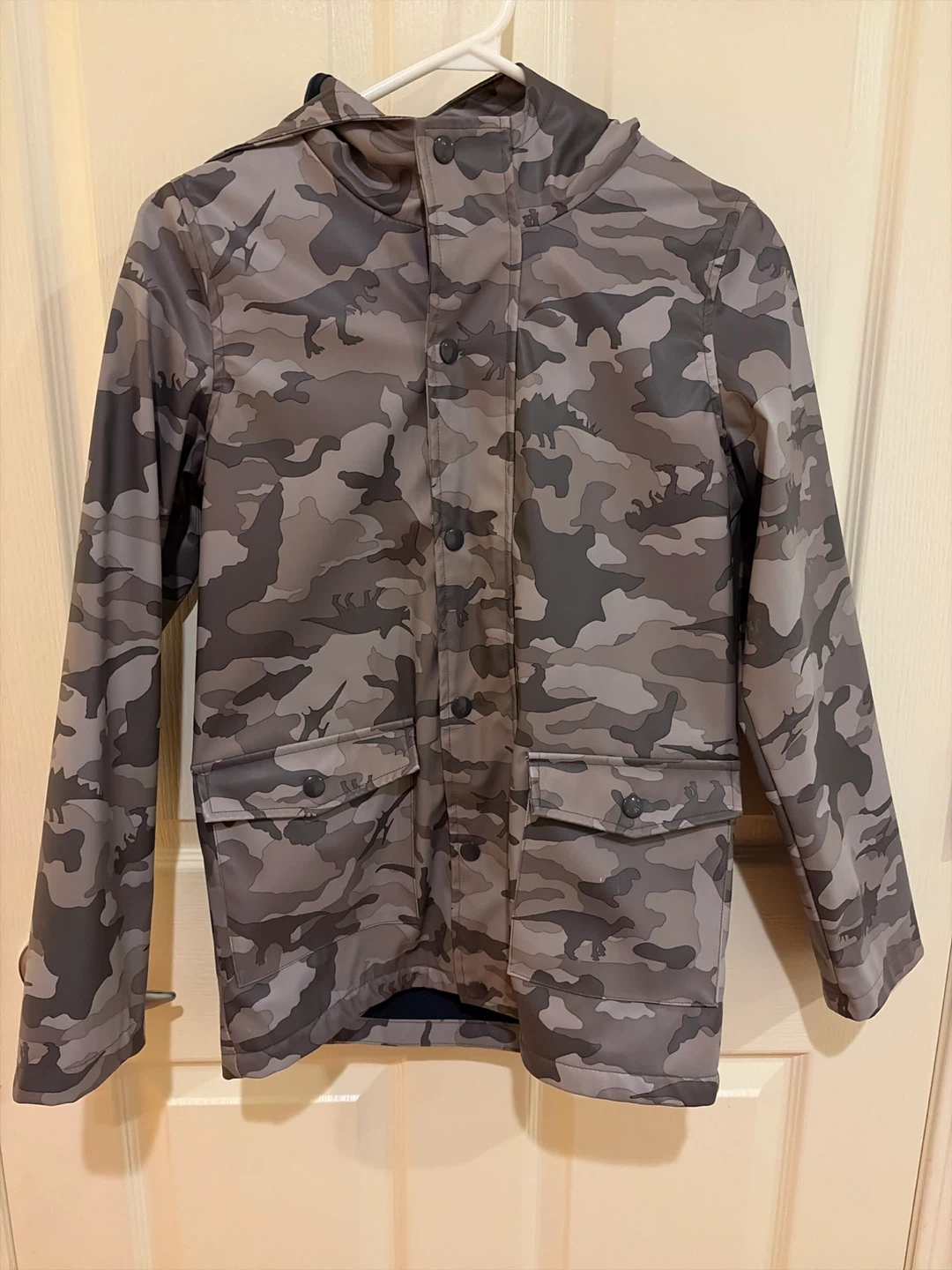Joe Fresh Camo Dinosaur Print Rain Jacket - photo 2