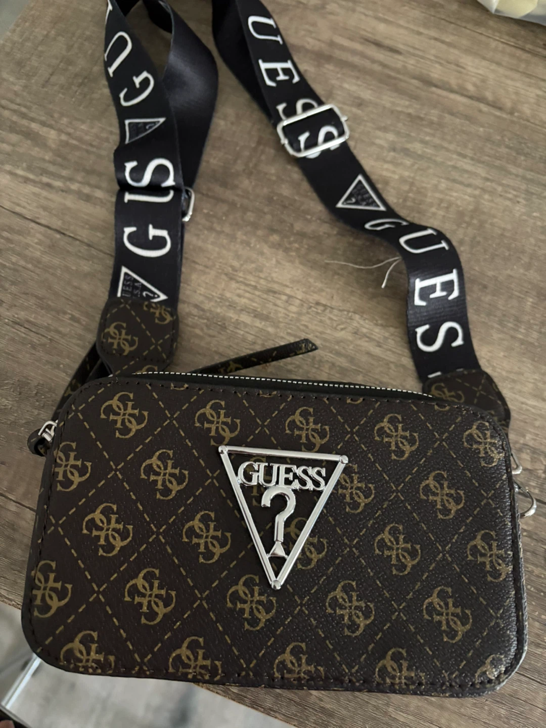 Guess crossbody bag with logo strap